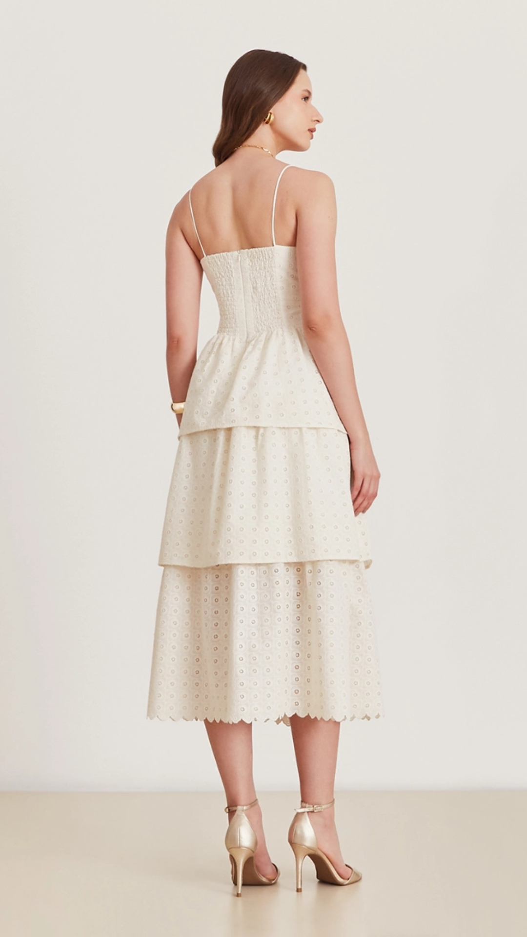 Vestido Midi Melina Branco