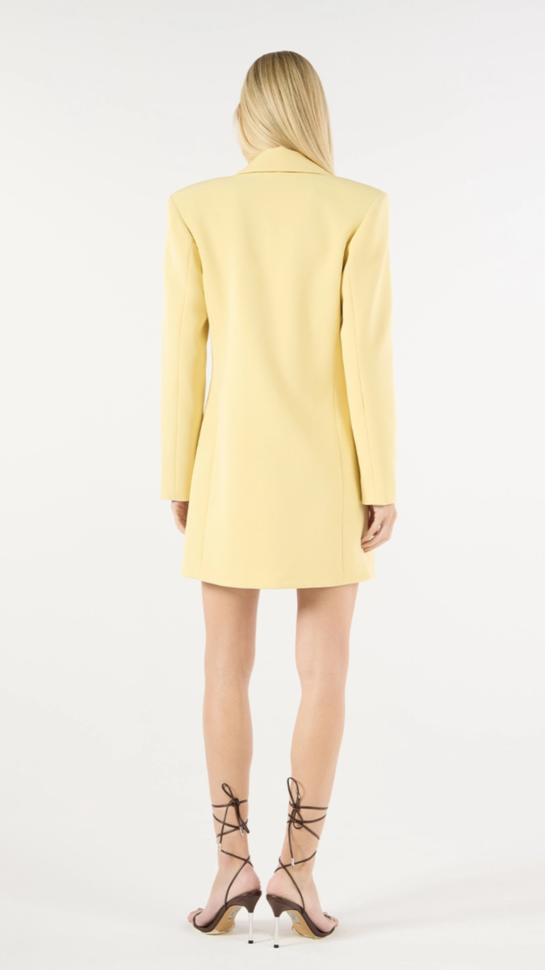 Blazer Dress Amarelo Honey
