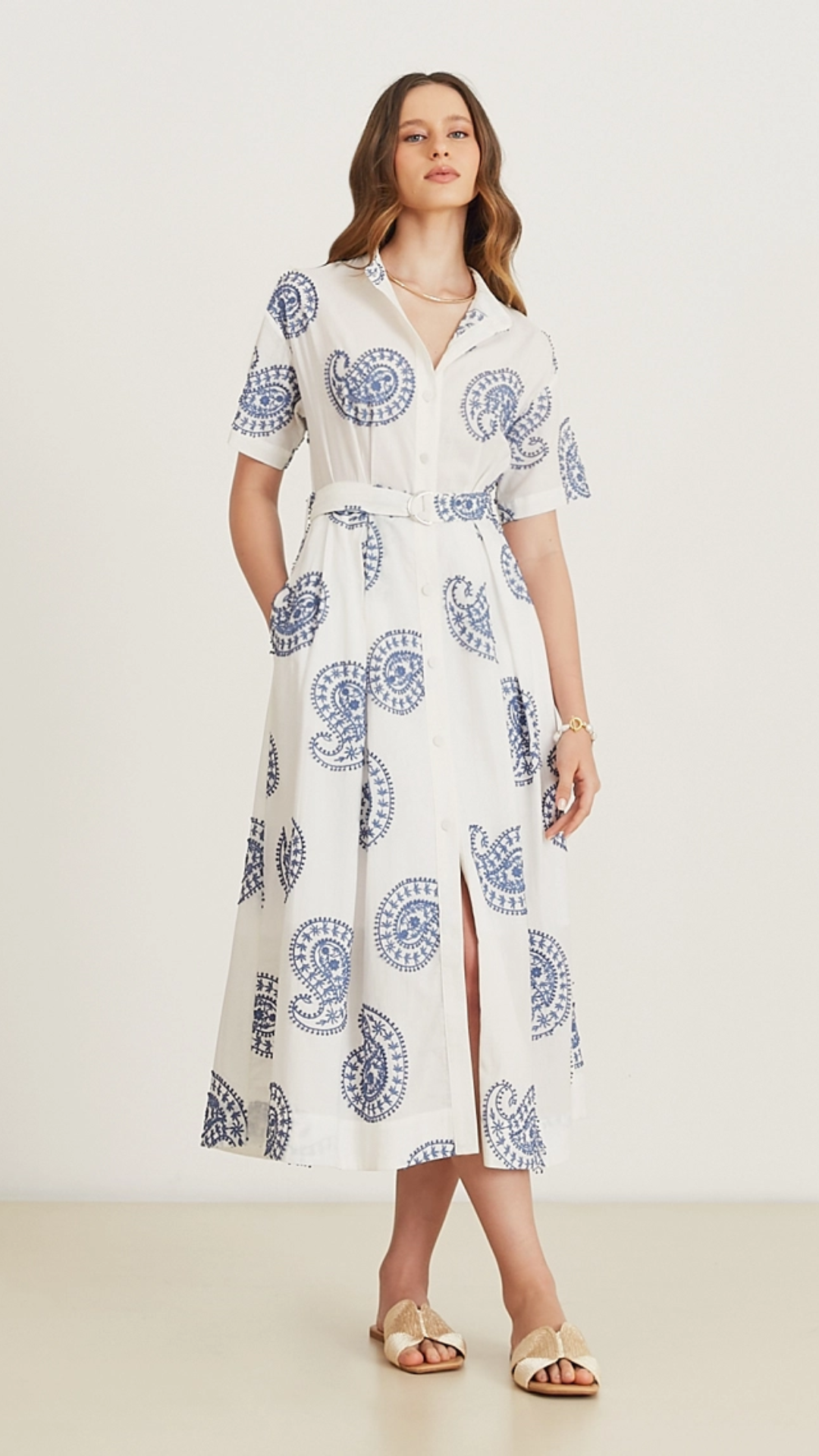 Chemise Celia Branco