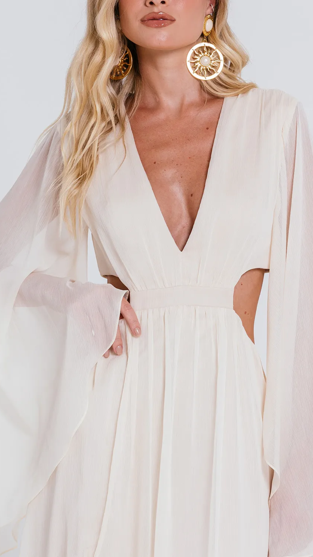 Vestido Atlanta Areia