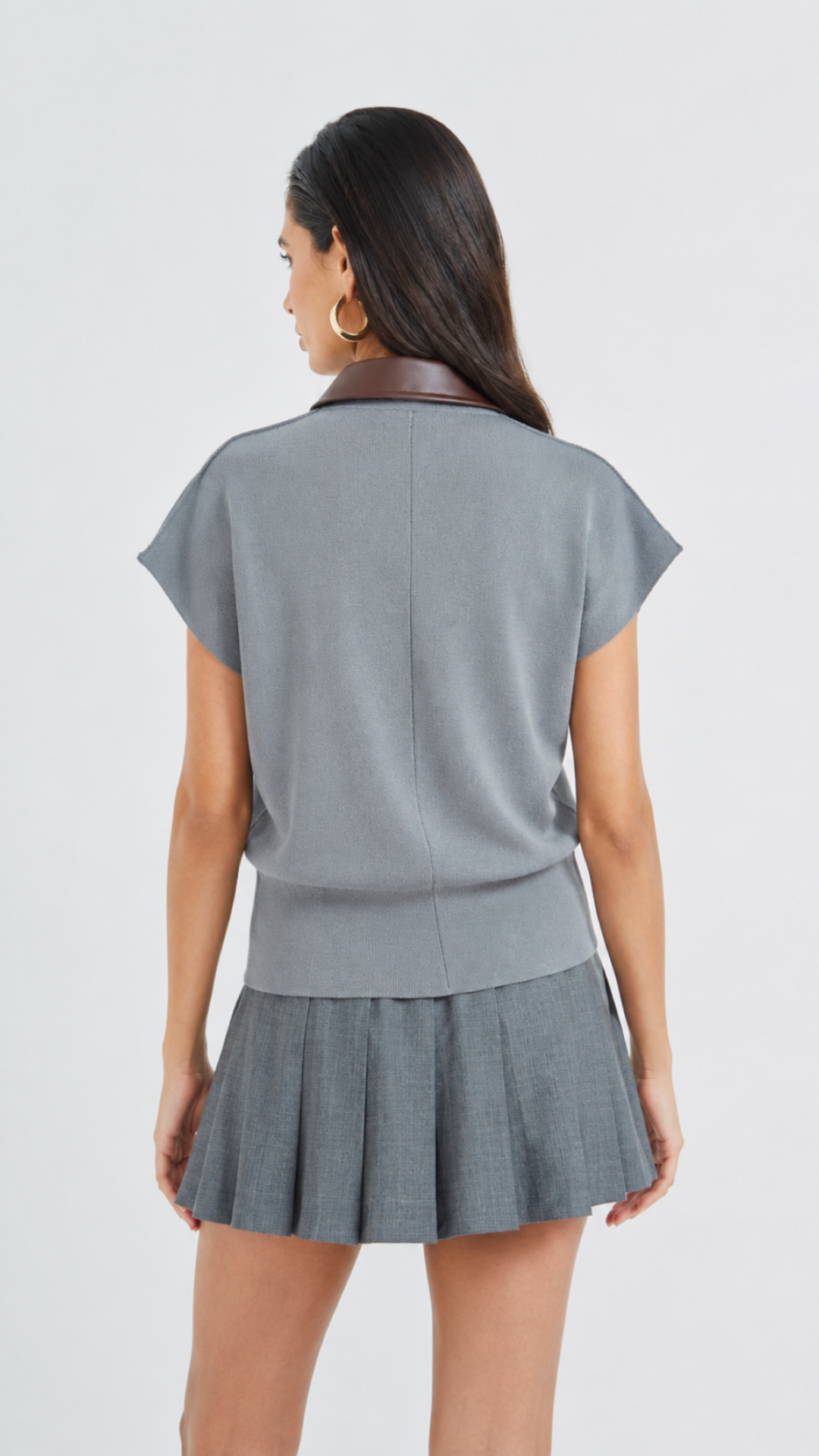 Blusa Bear Oliver Cinza