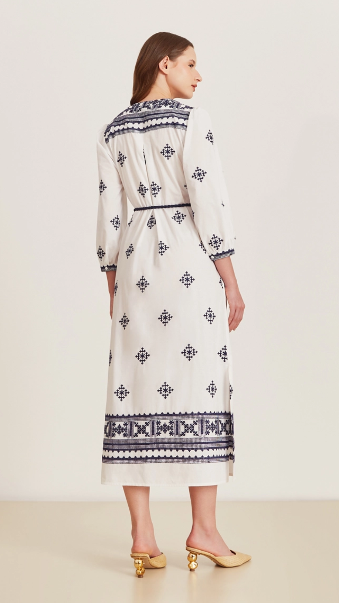 Vestido Midi Andreza Branco