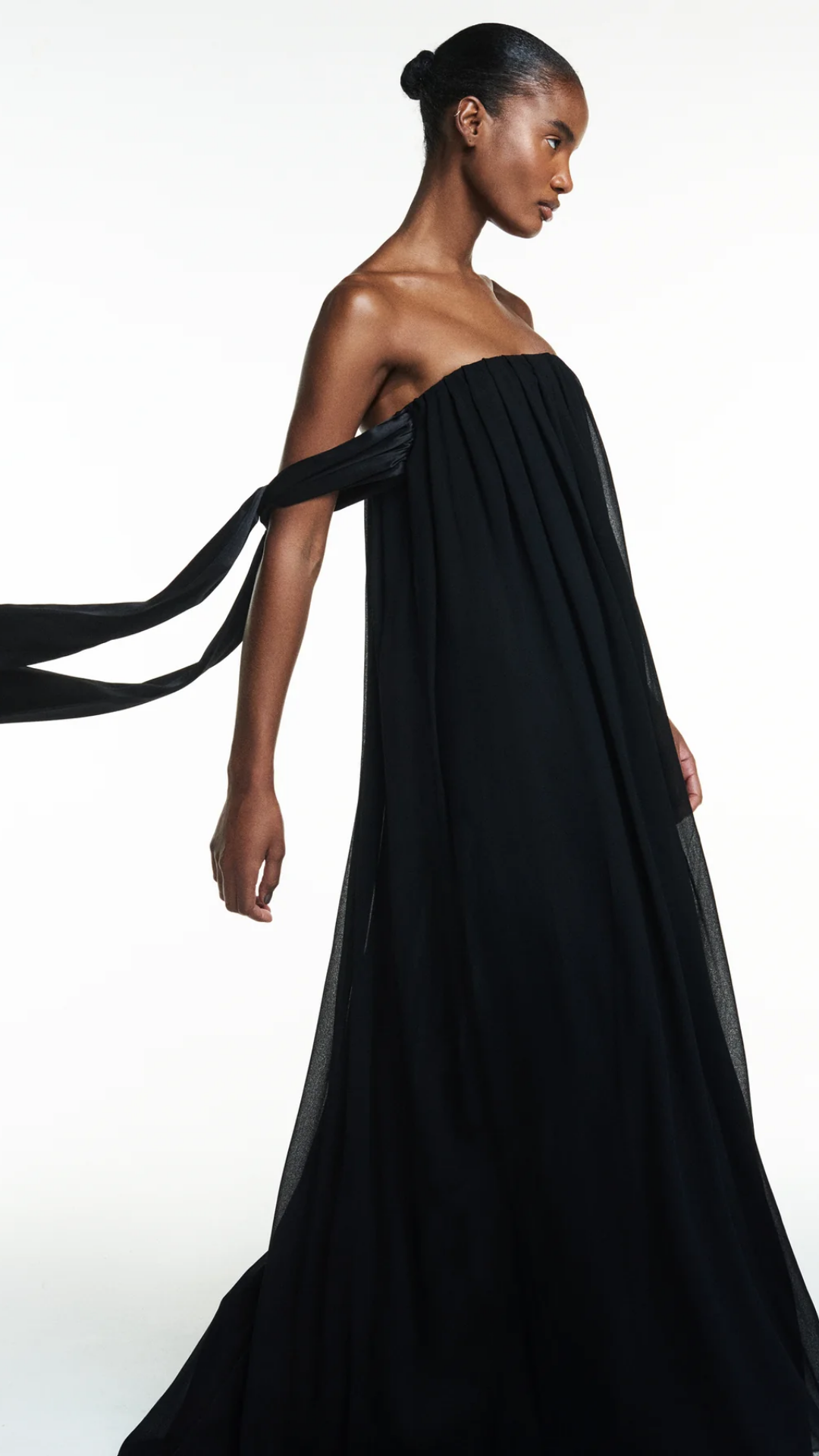 Vestido Longo Tomara que Caia Preto