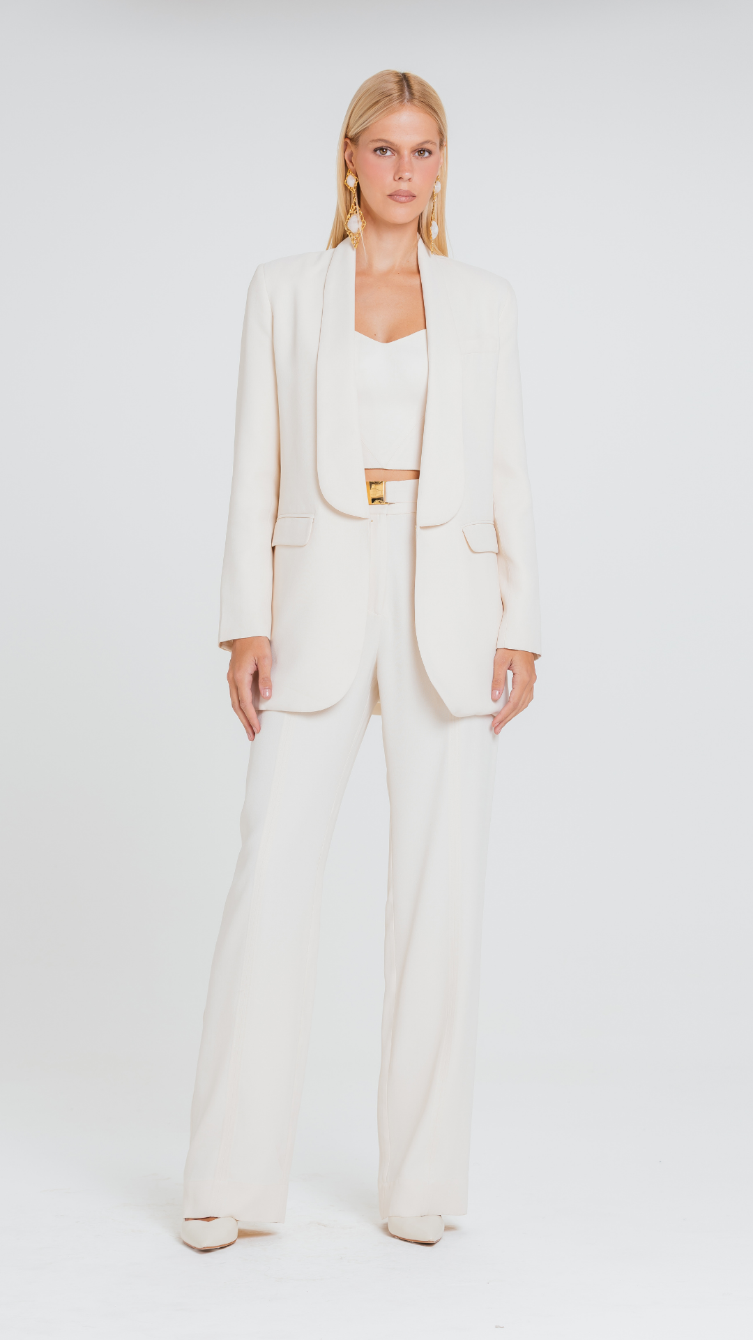 Blazer Charlote Marfim