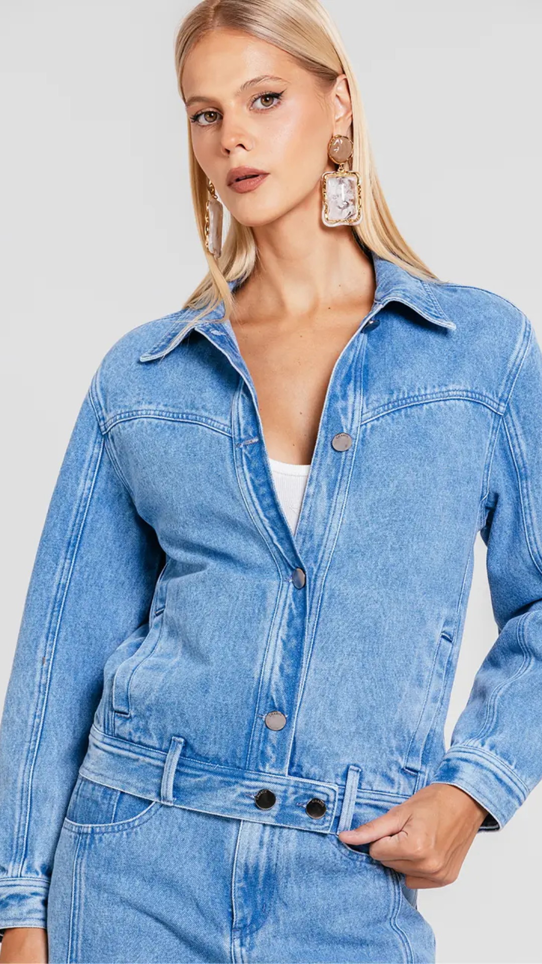 Jaqueta Alexis Jeans Médio