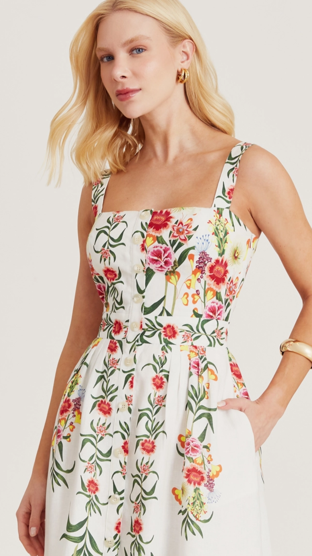 Vestido Midi Elida Branco