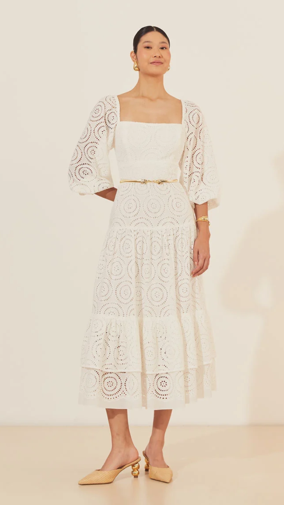 Vestido Midi Chiara Branco