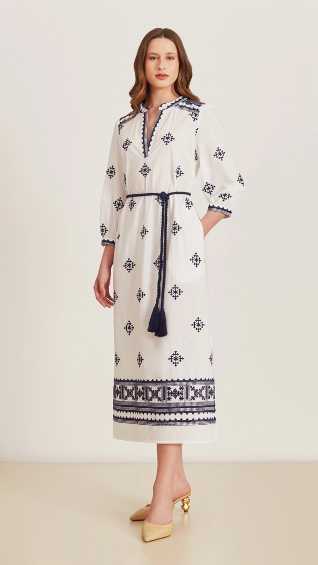 Vestido Midi Andreza Branco