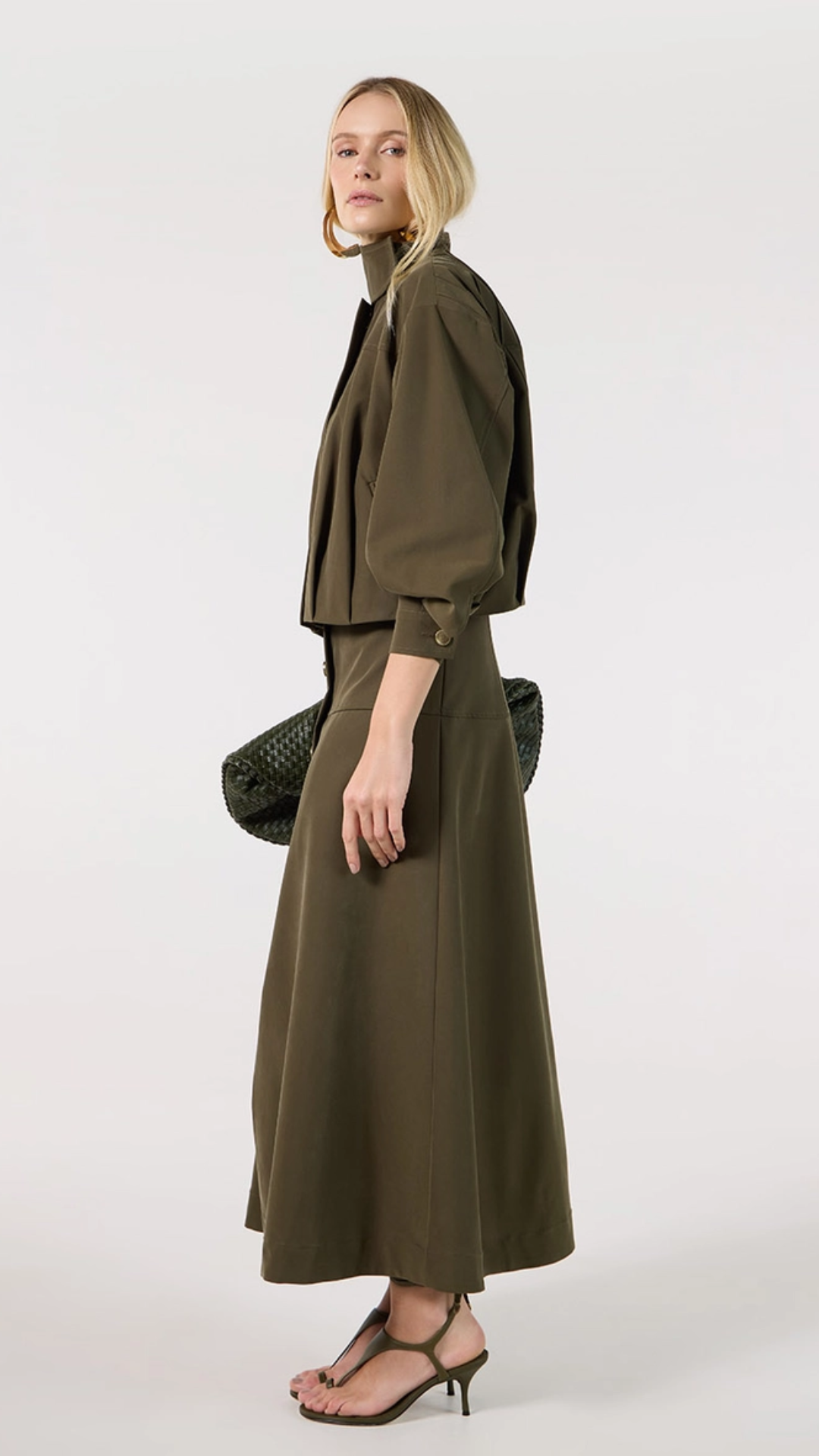 Casaco Balone Rhea Verde Enigma