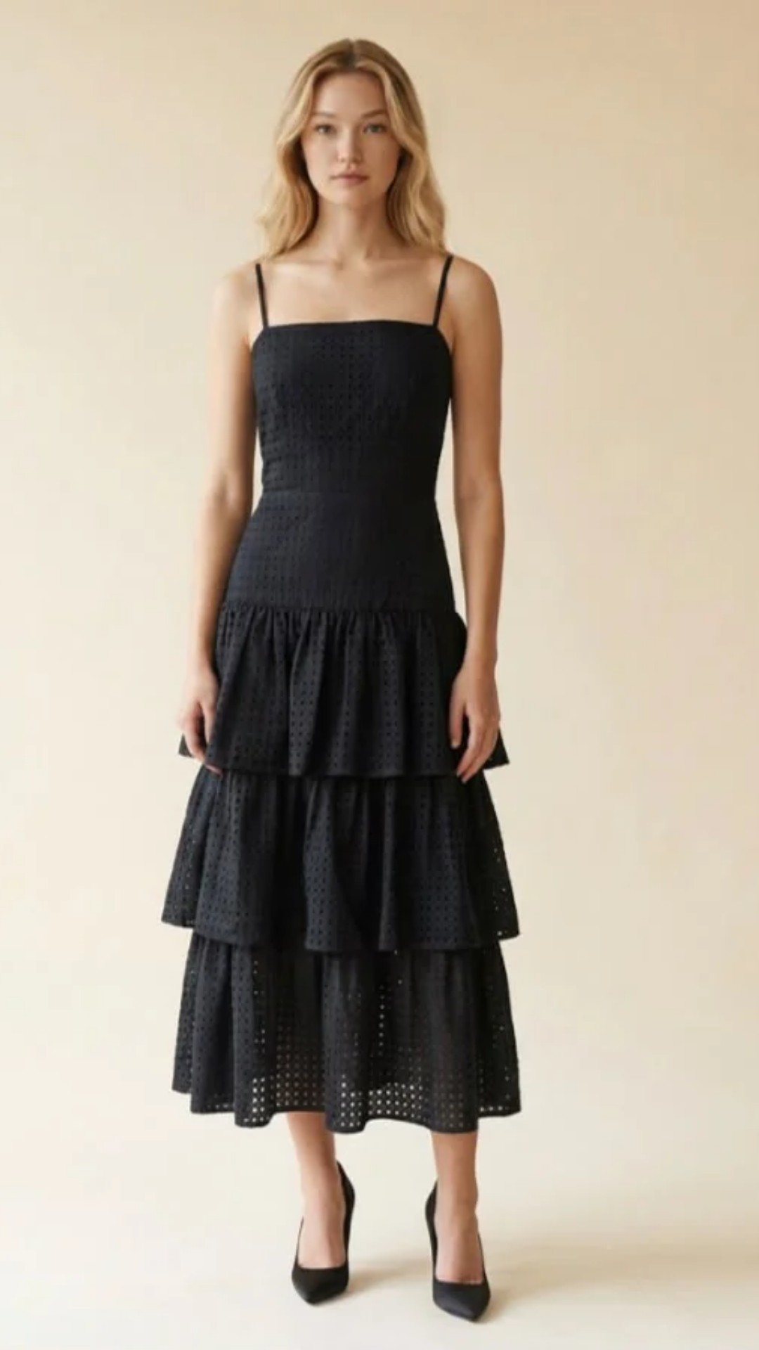 Vestido Midi Maiara Preto