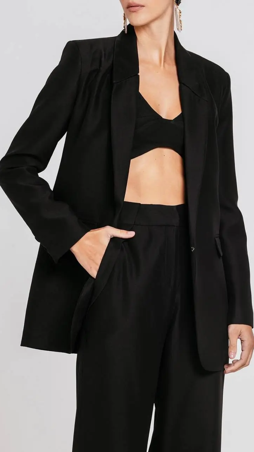 Blazer Glenda Preto
