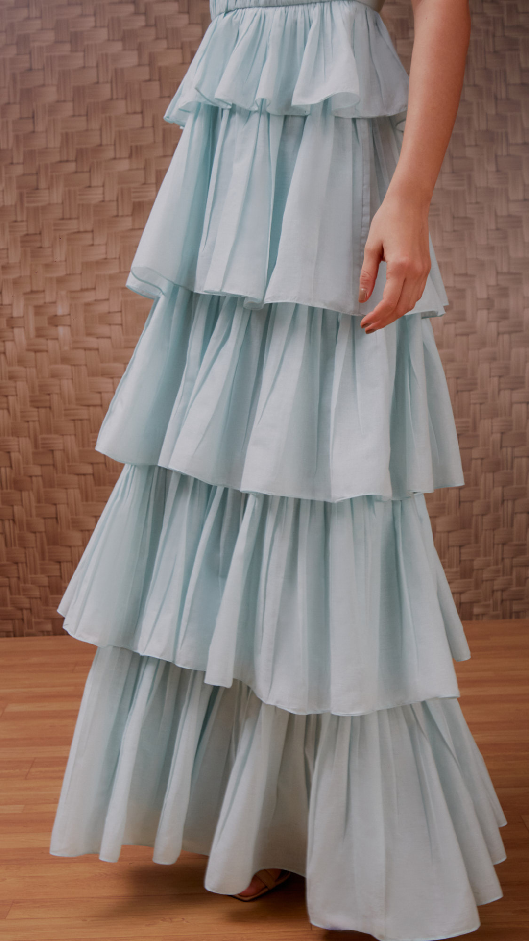 Vestido Voil Atacama Babado Sugar