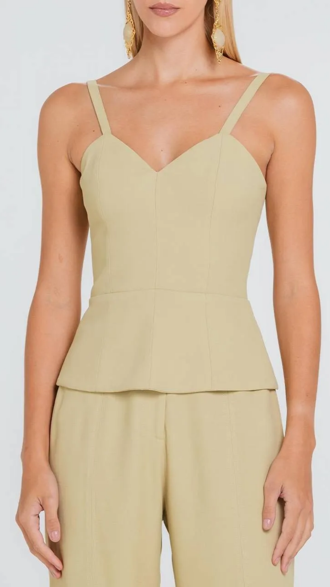 Top Antonella Sépia