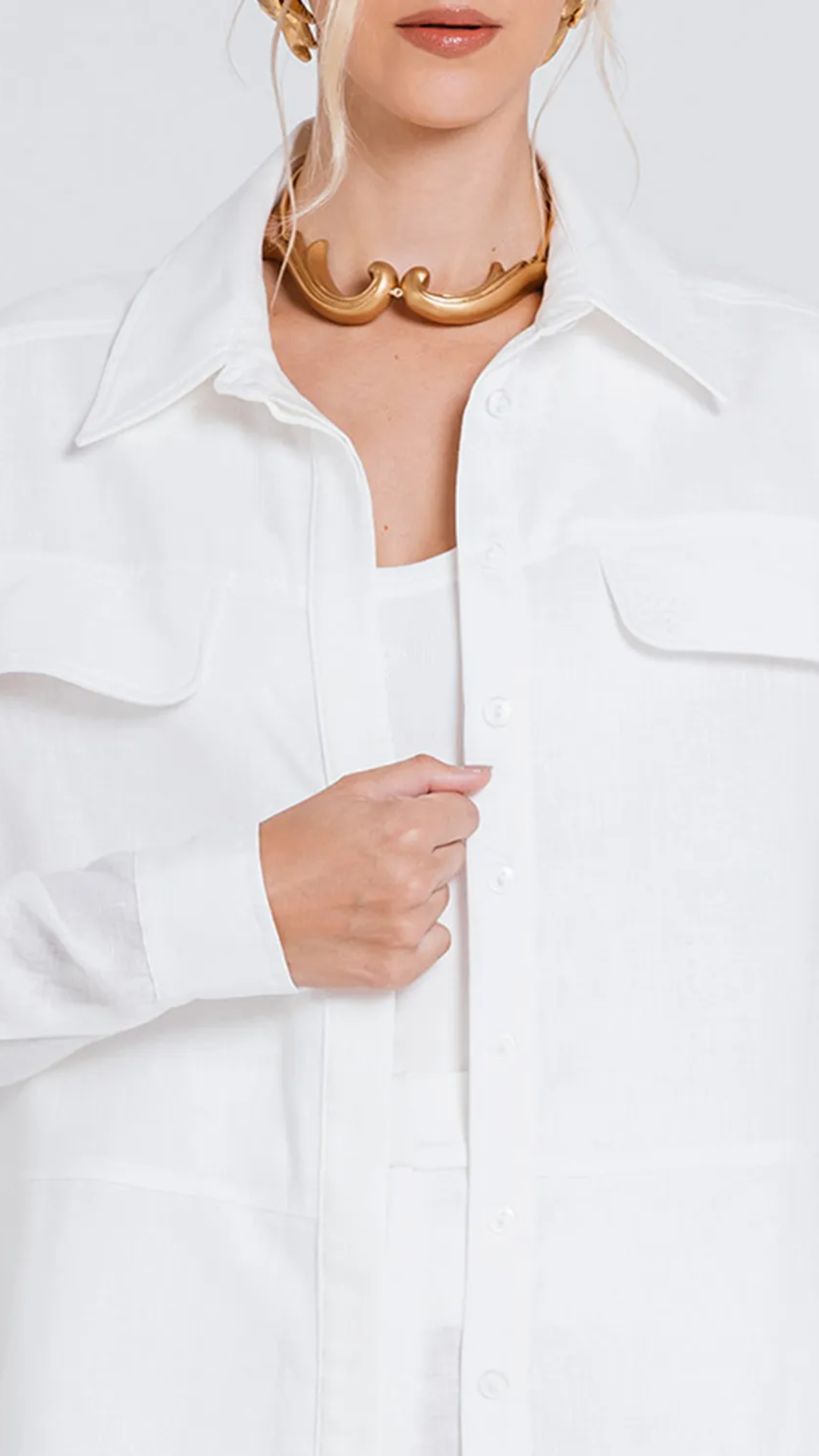 Camisa Ivy Off White