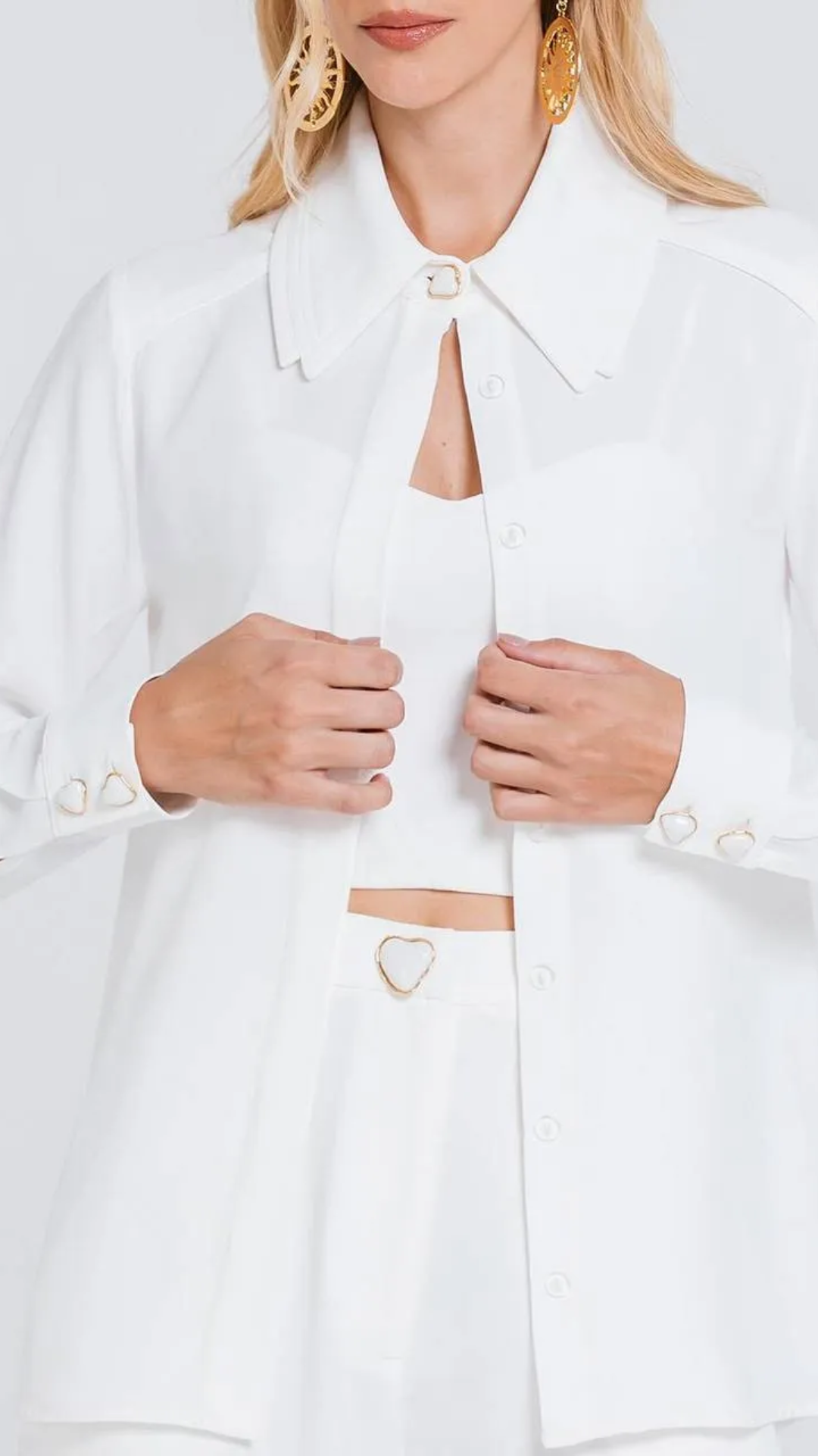 Camisa Isabela Off White