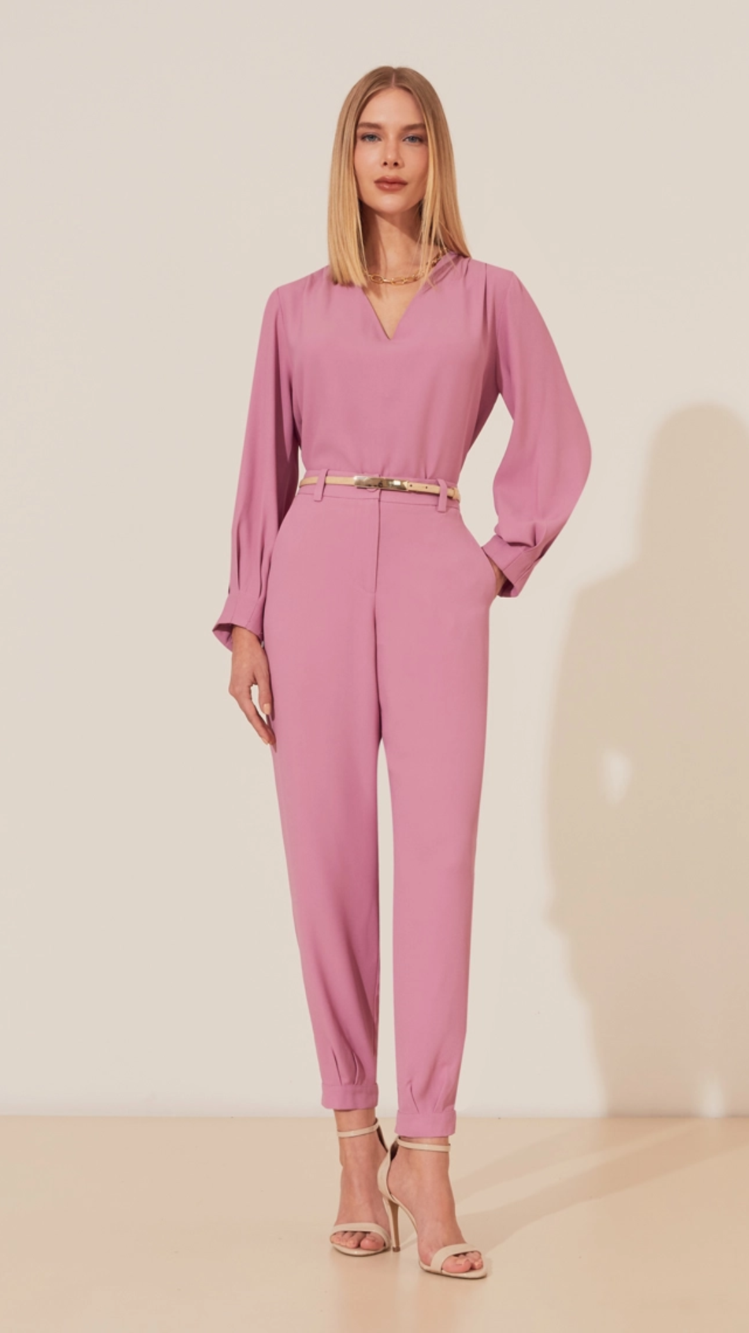 Calça Vitoria Rosa