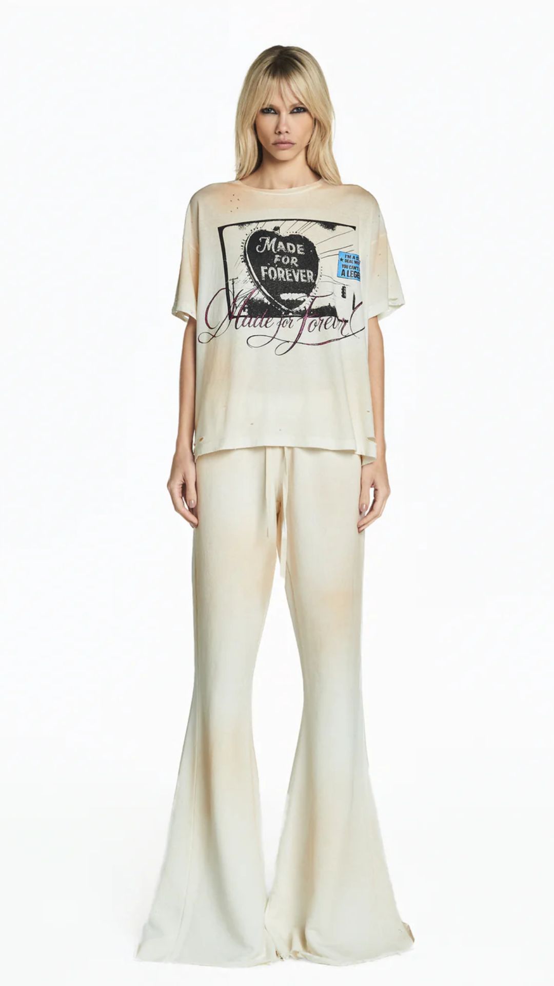 Camiseta Made for Forever Off White