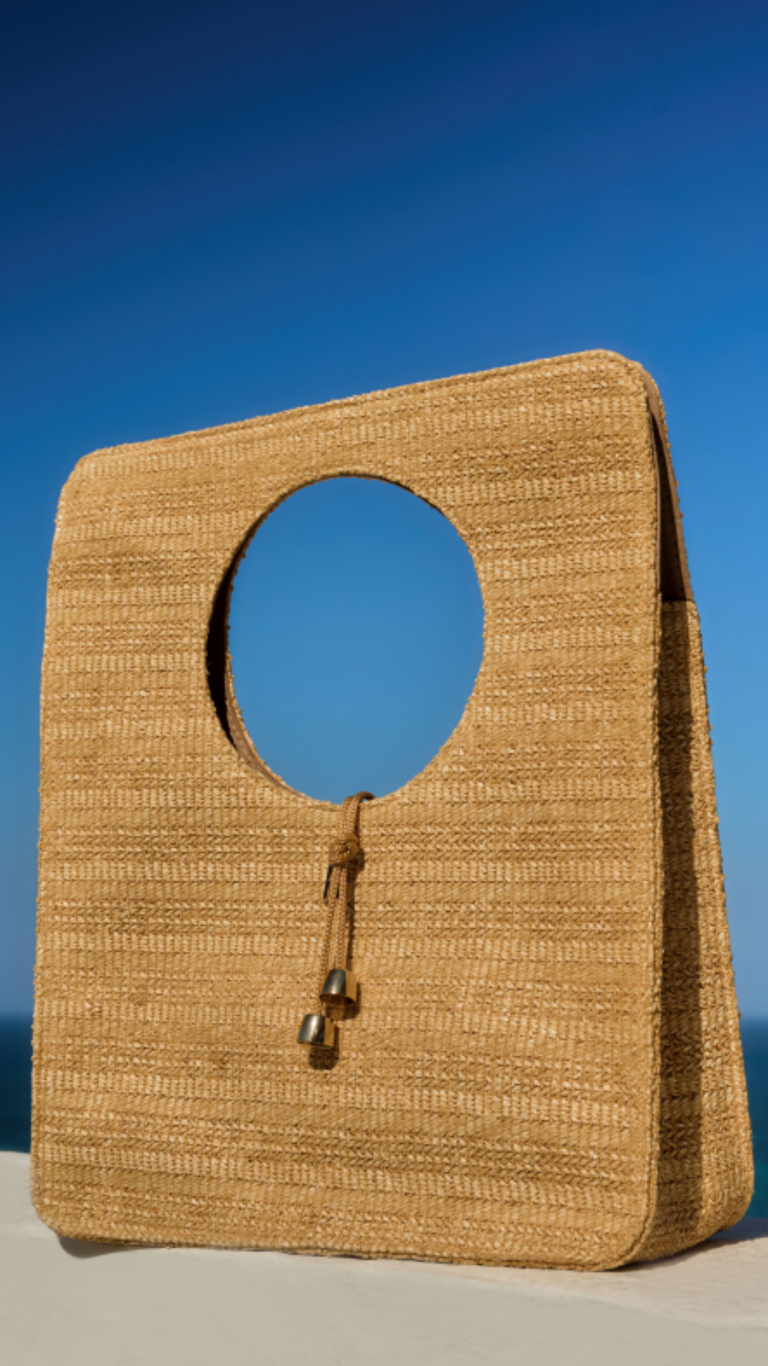 Bolsa Ráfia Quadrada