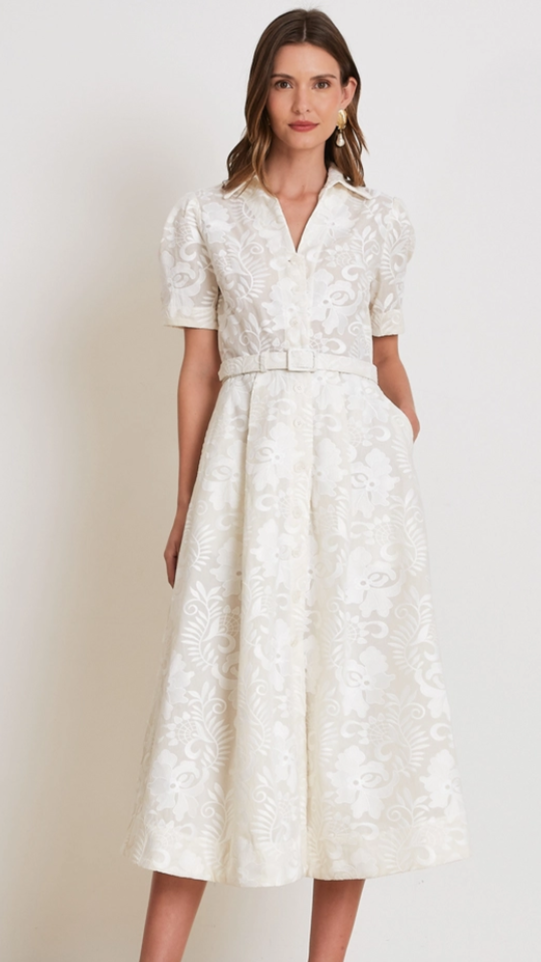 Chemise Arabesco Branco