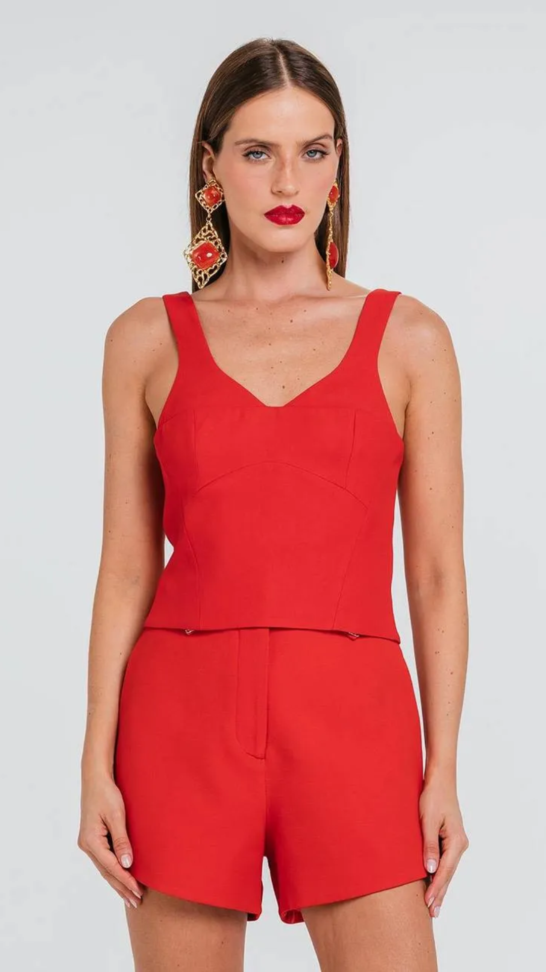 Top Cami Rouge