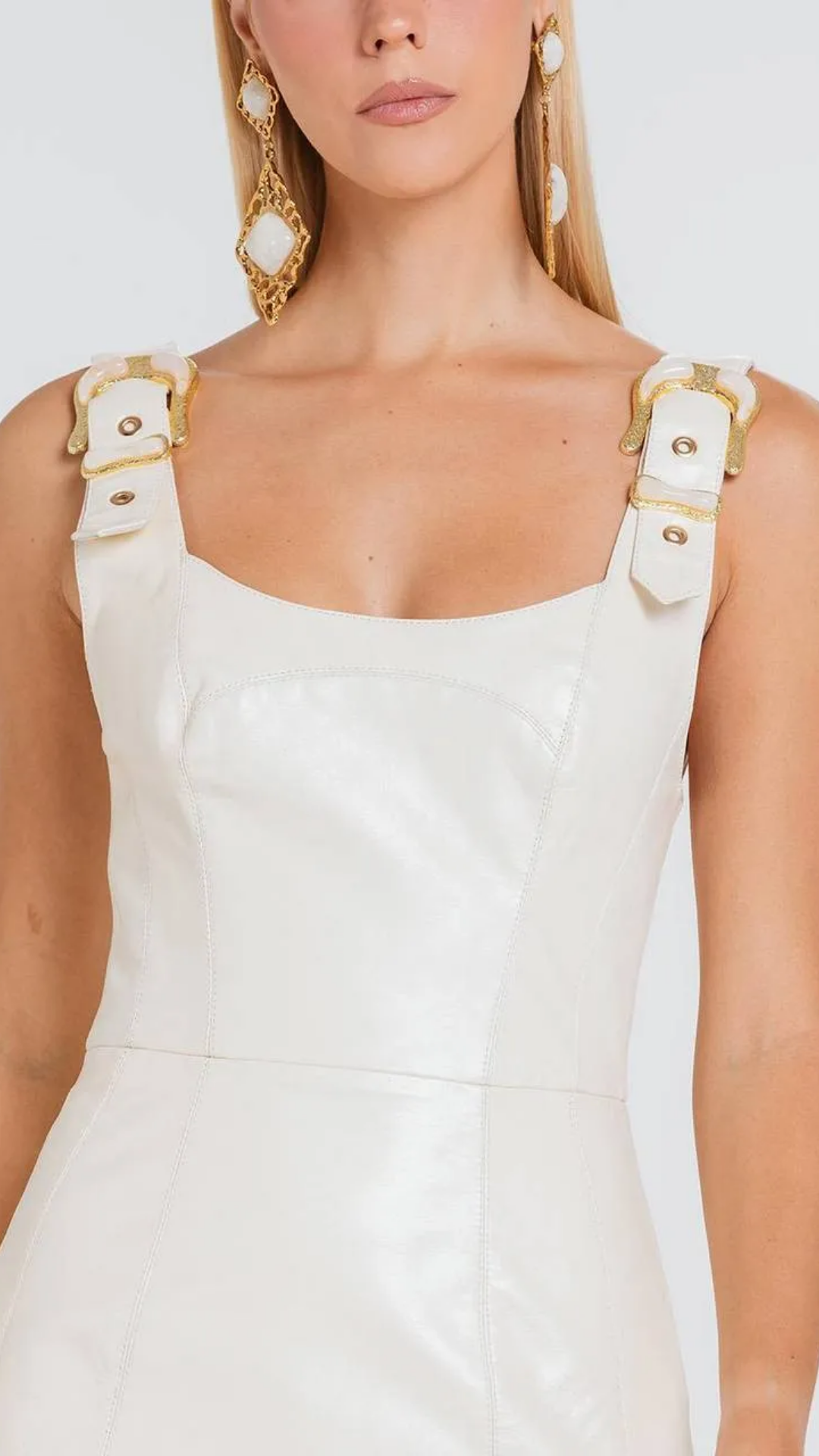 Vestido Domitila Marfim