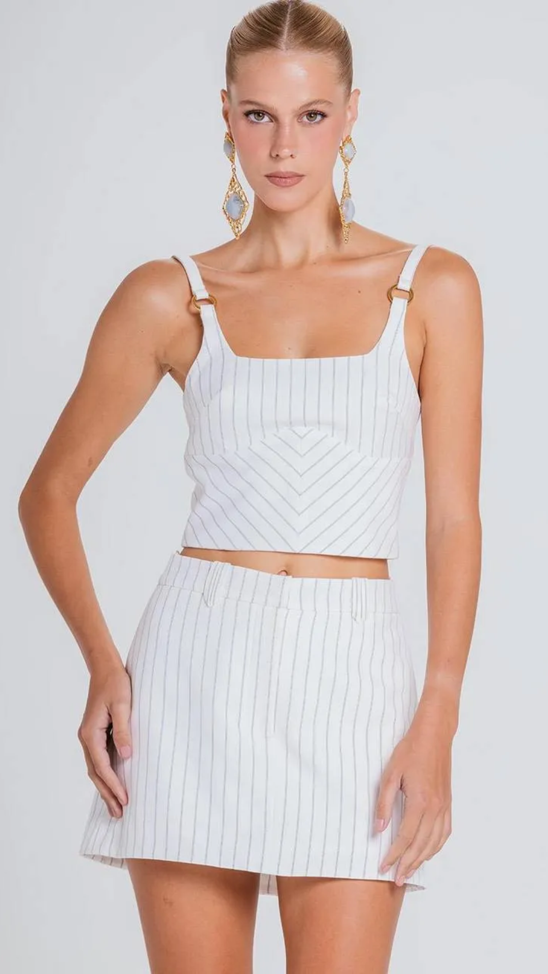 Short Saia Amanda Off White