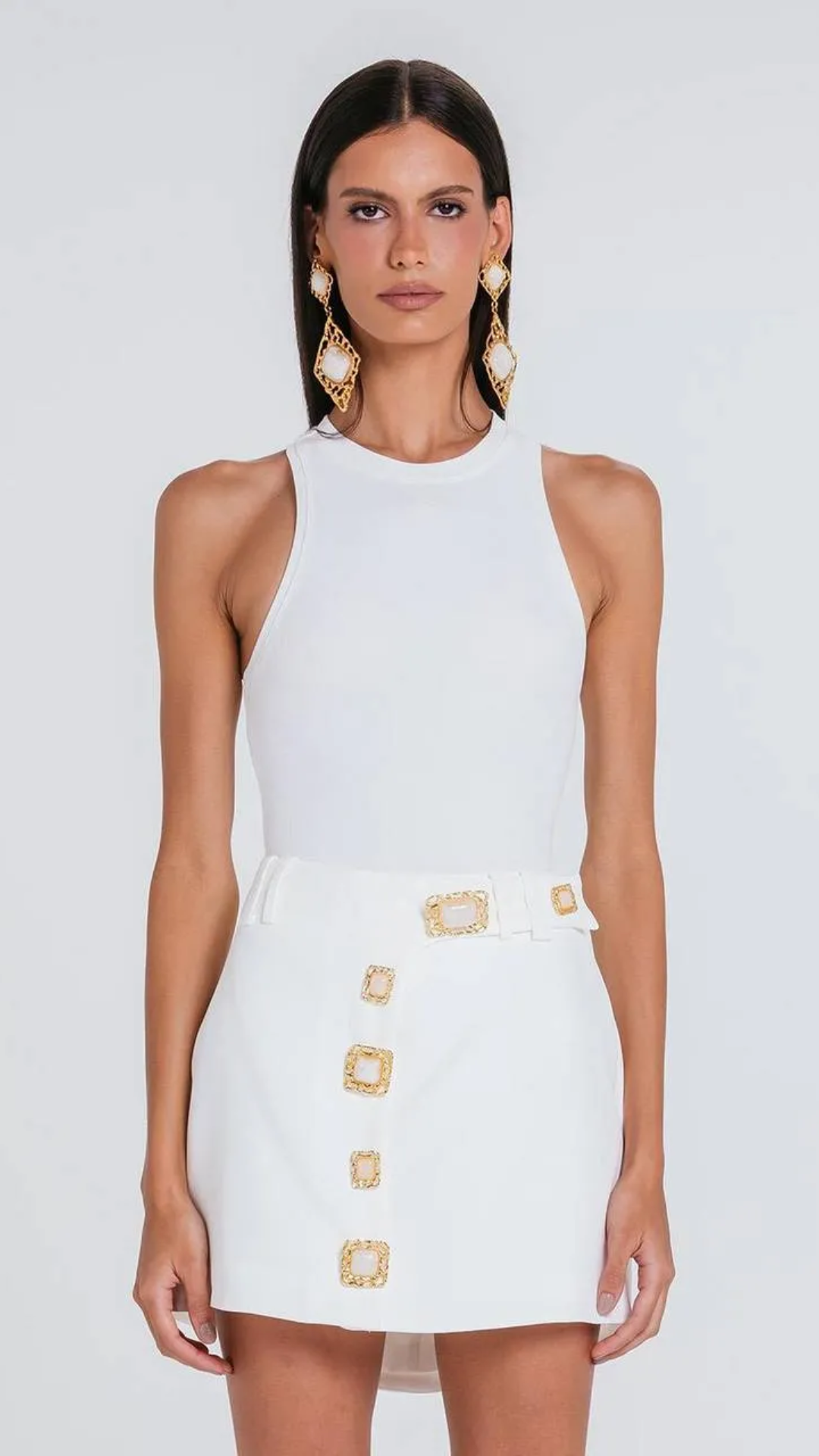 Short Saia Cléo Off White
