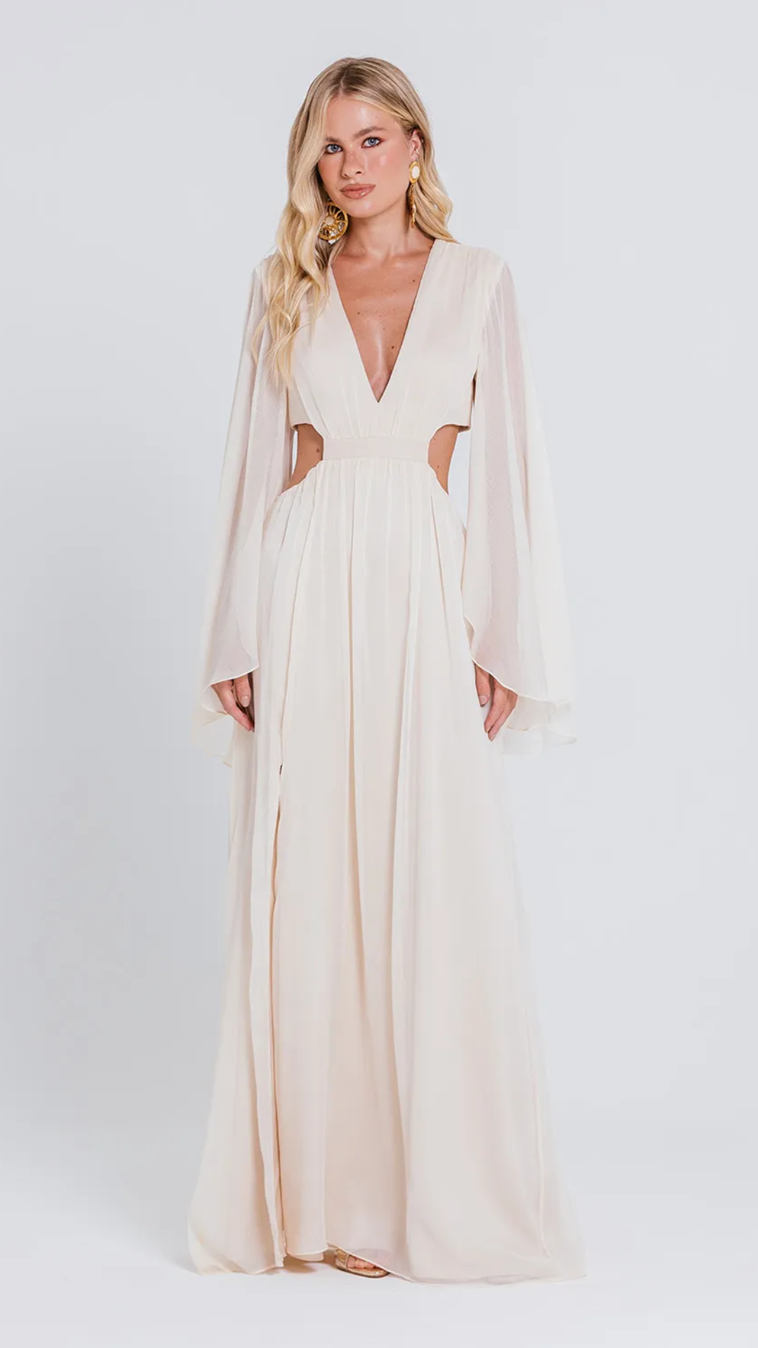 Vestido Atlanta Areia