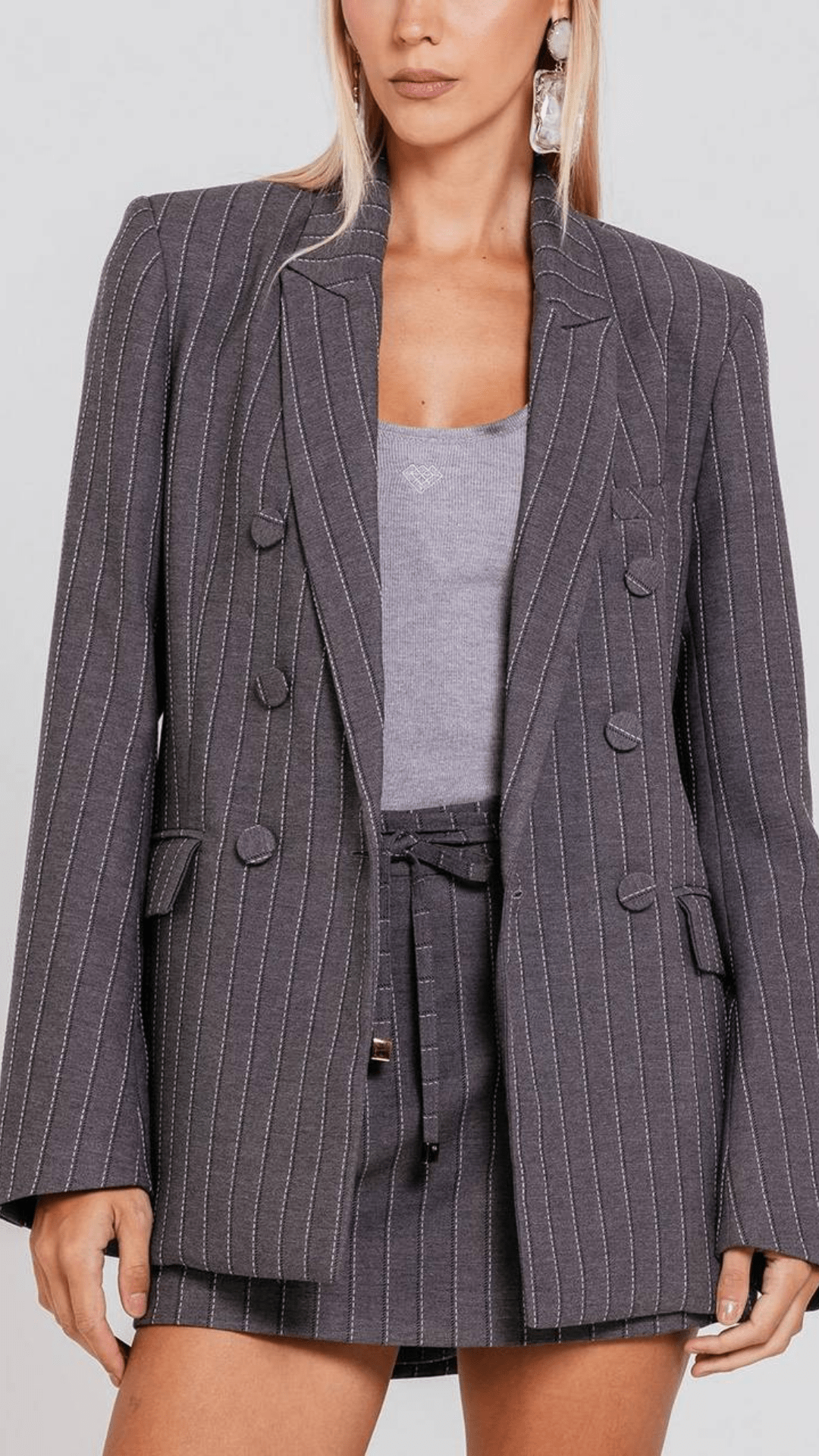 Blazer Maria Grafite