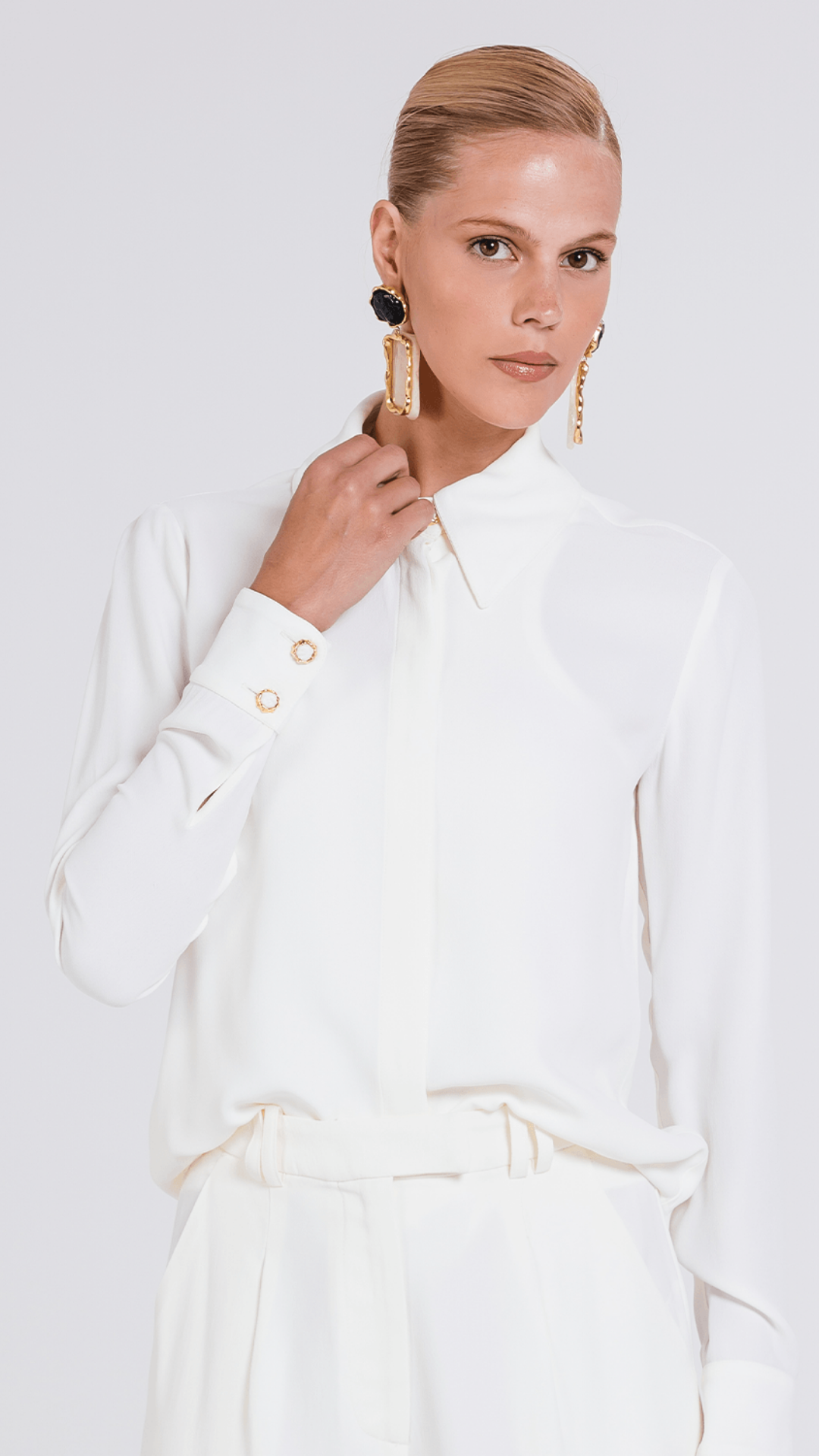 Camisa Cecilia Vanilla