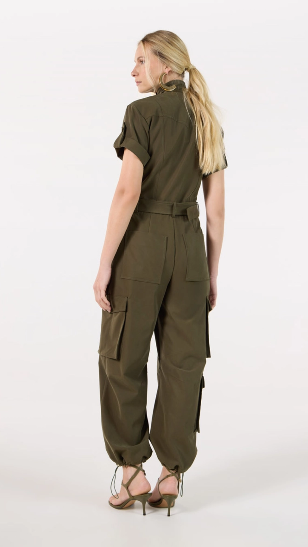 Macacão Utilitário Rhea Verde Enigma