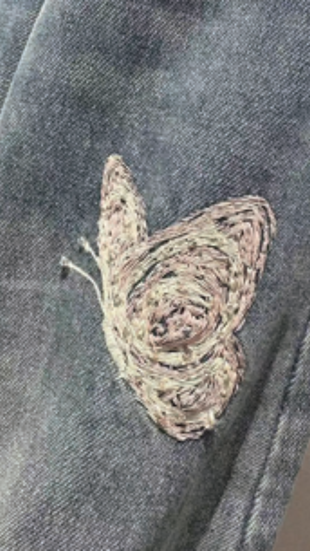 Calça Jeans Bordado
