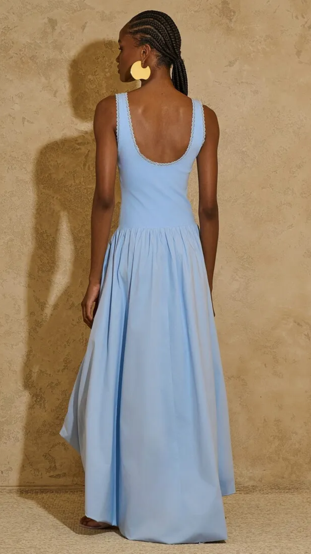 Vestido Mullet Balonê Azul Candy