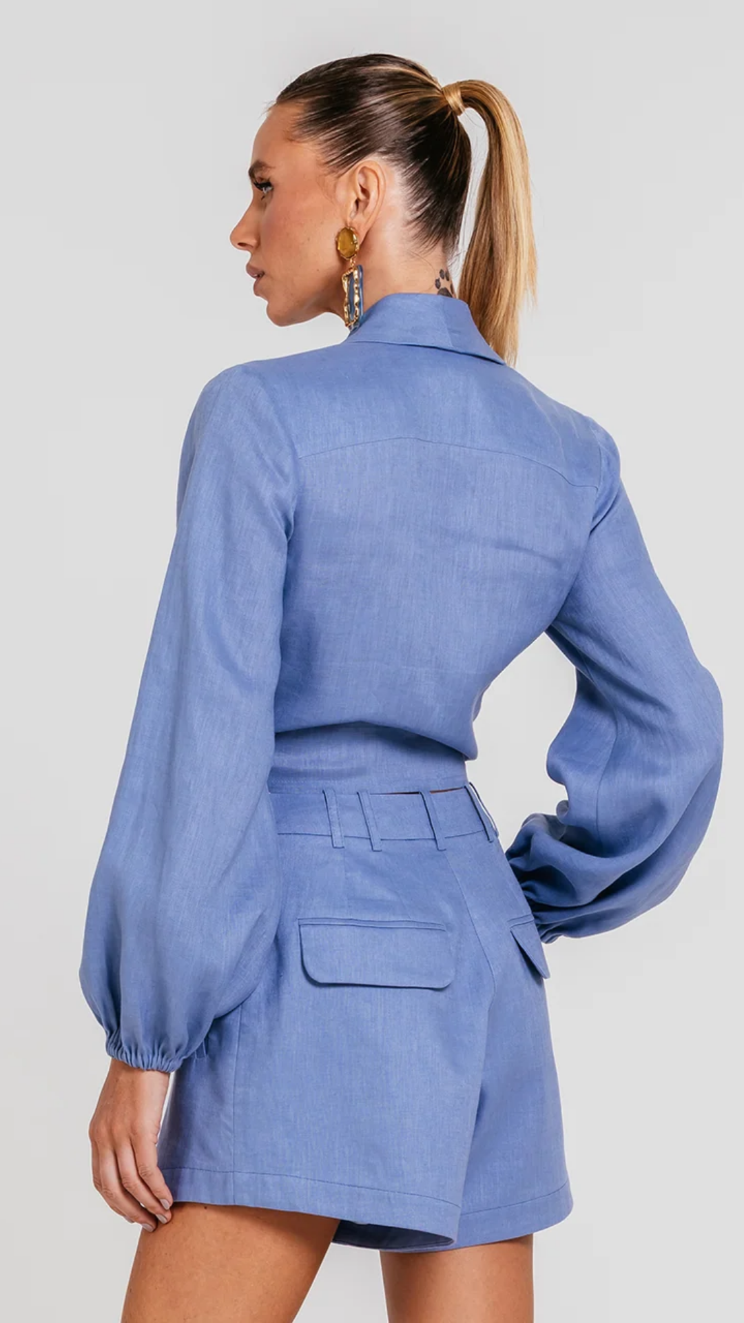 Camisa Marilda Blues