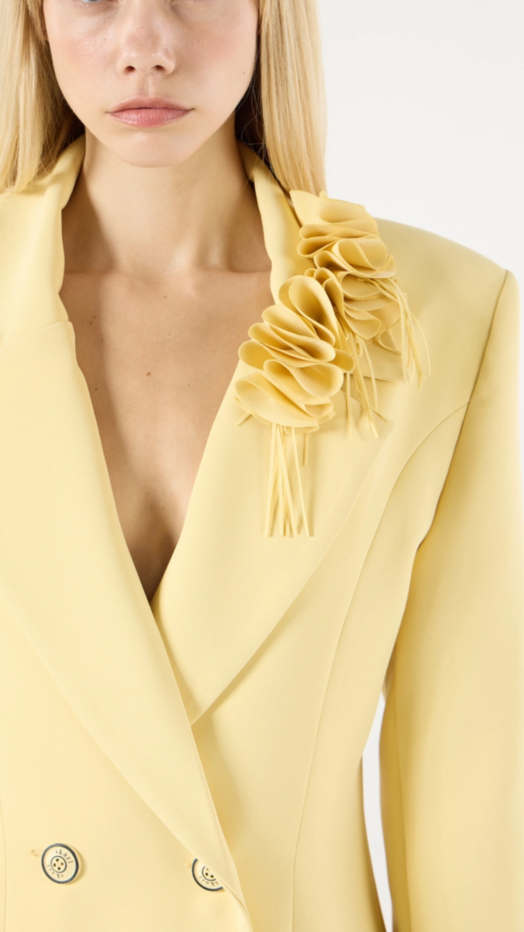 Blazer Dress Amarelo Honey