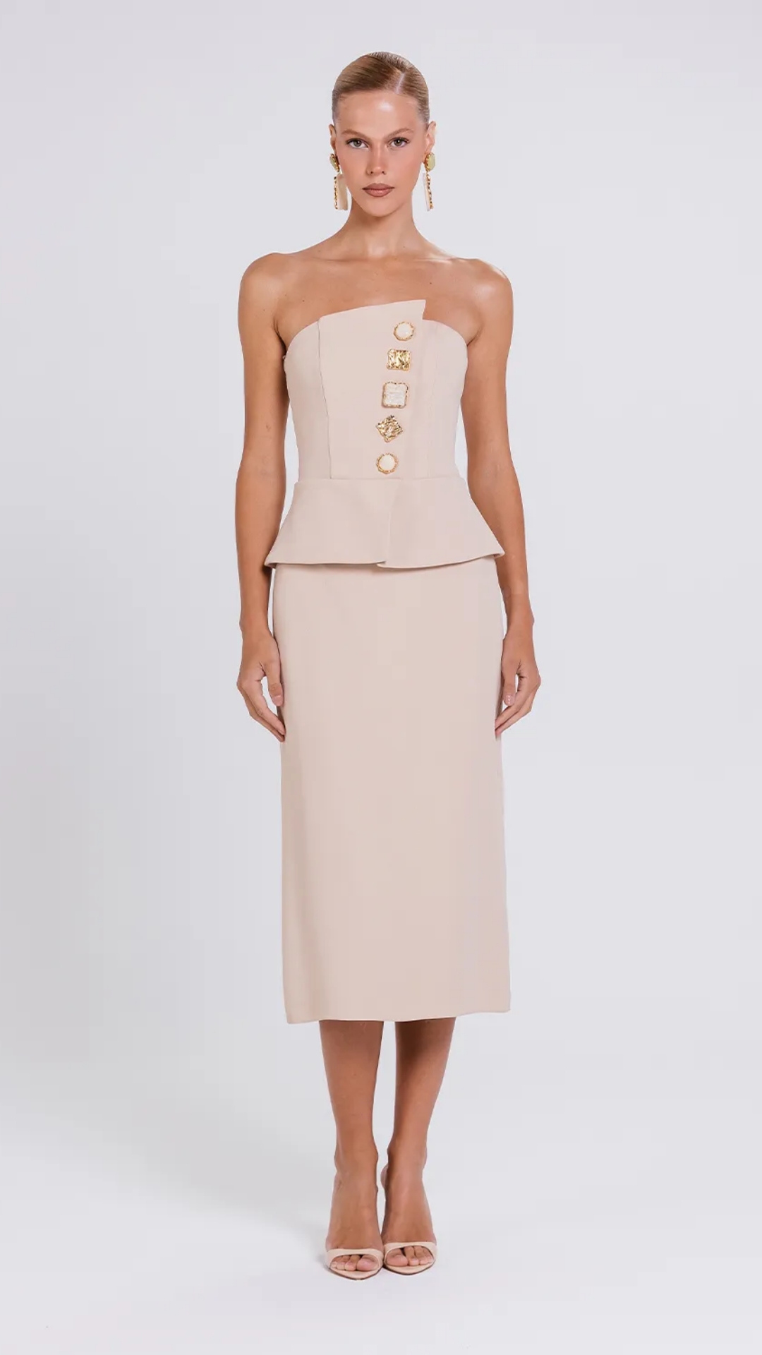 Vestido Ane Latte