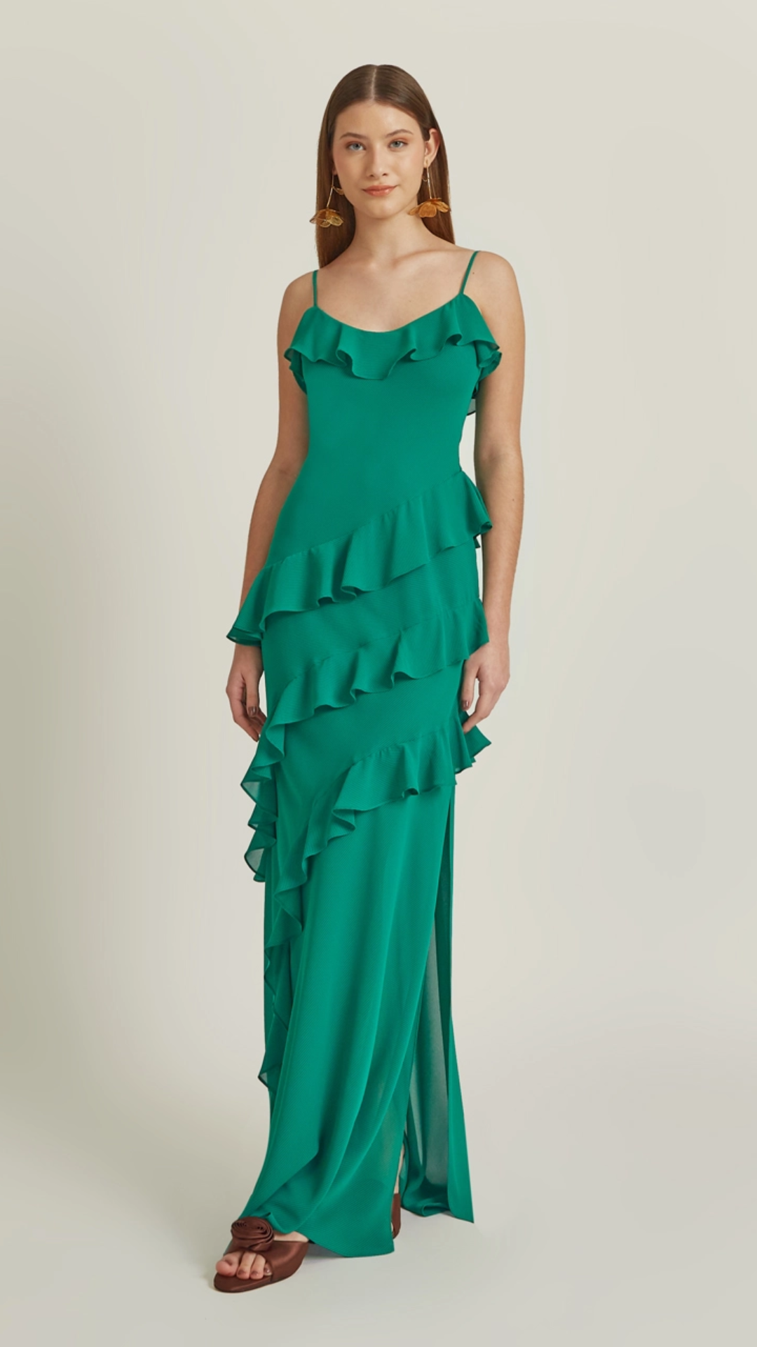 Vestido Natalia Verde