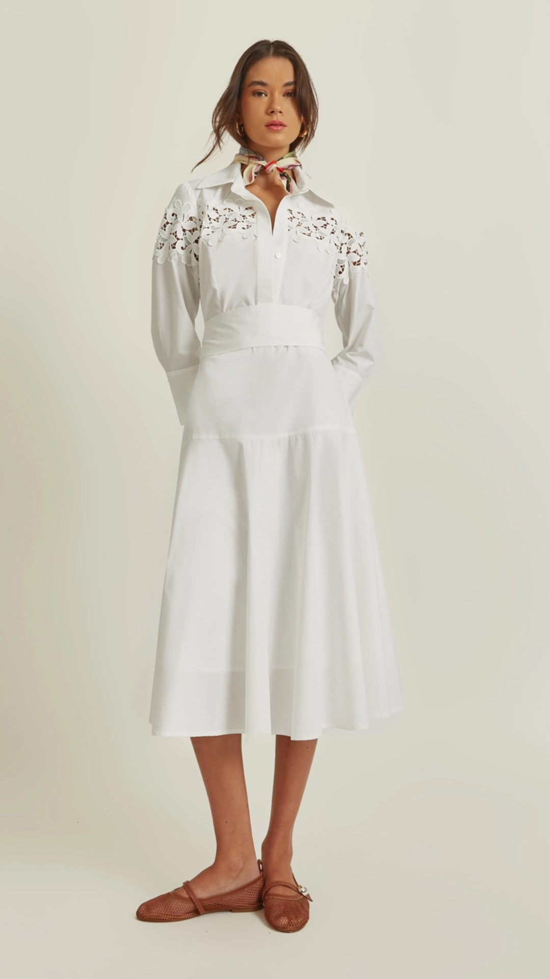 Vestido Lorena Branco