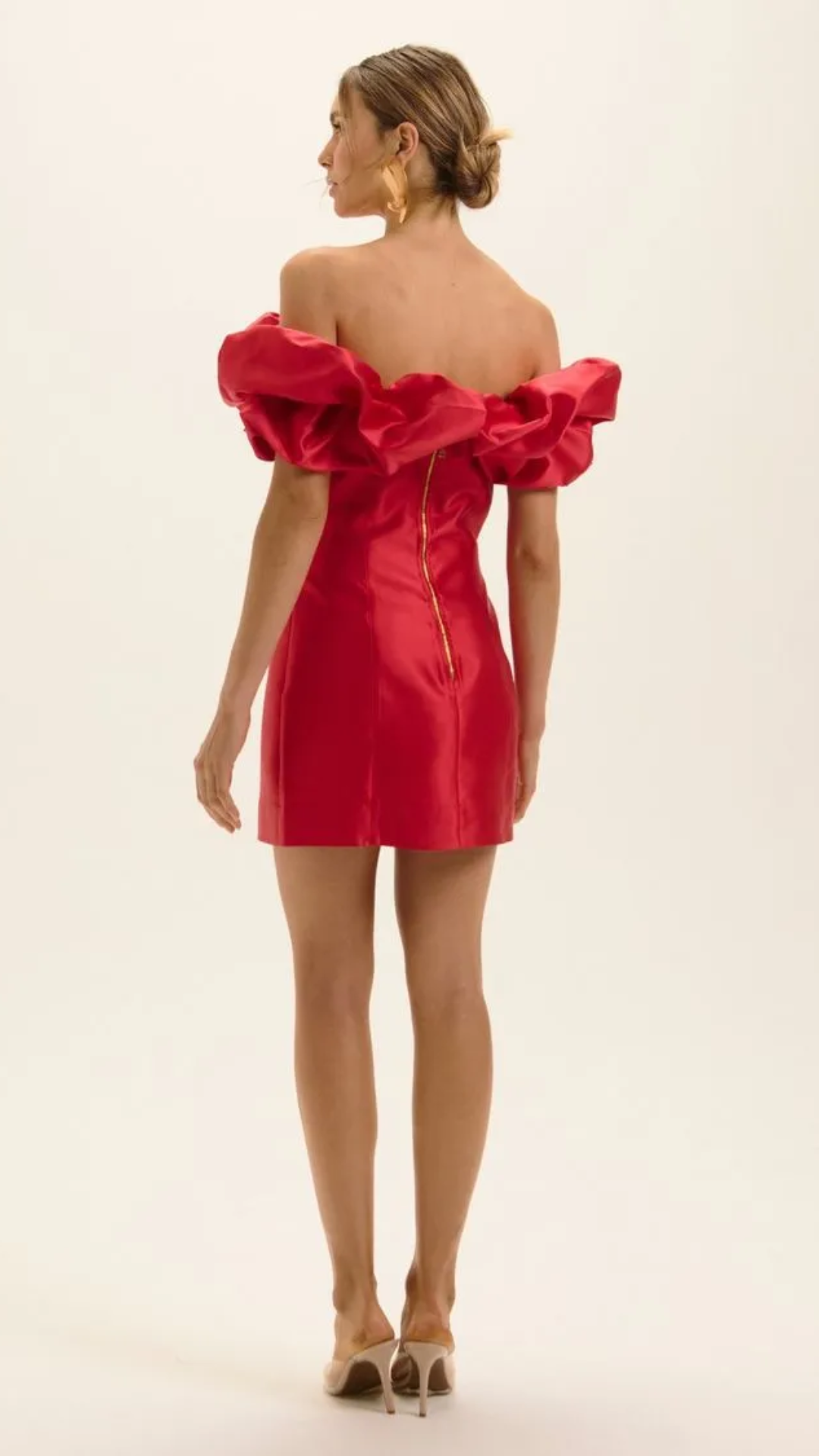 Vestido Ariele Vermelho Bolero