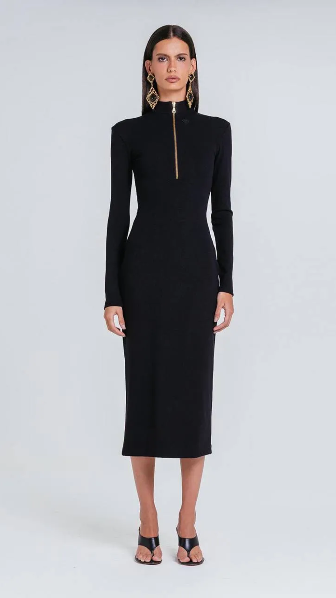 Vestido Brigite Preto