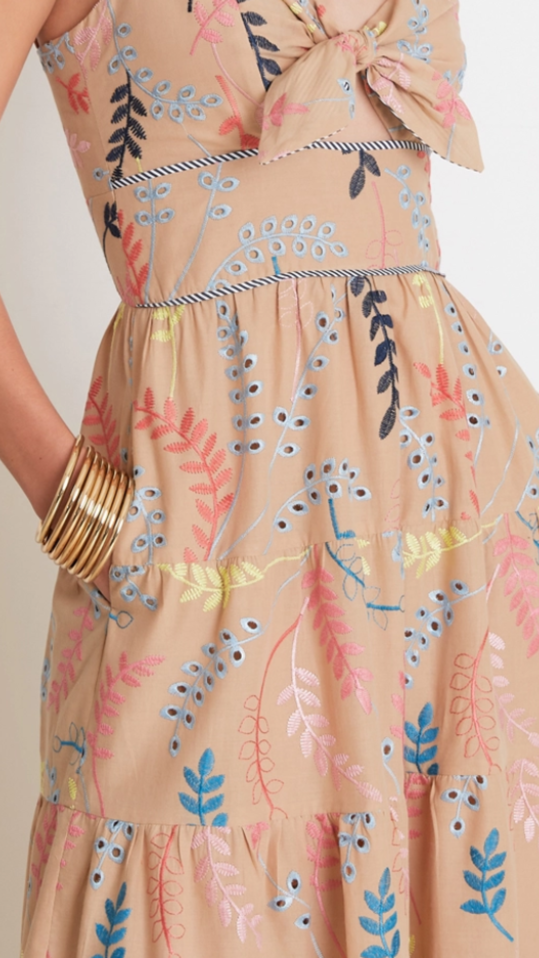 Vestido Longo Marcy Bege
