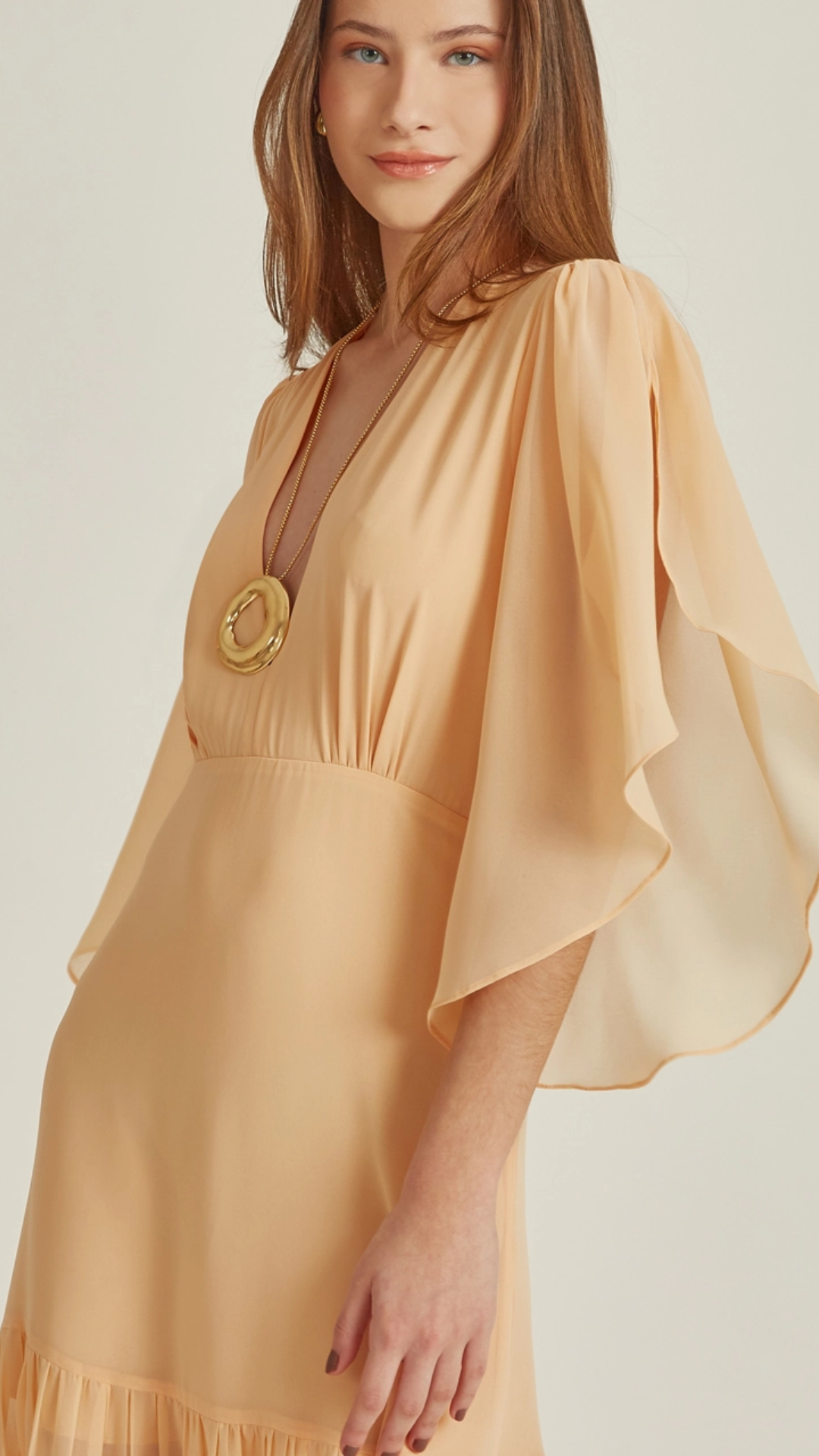 Vestido Malu Laranja