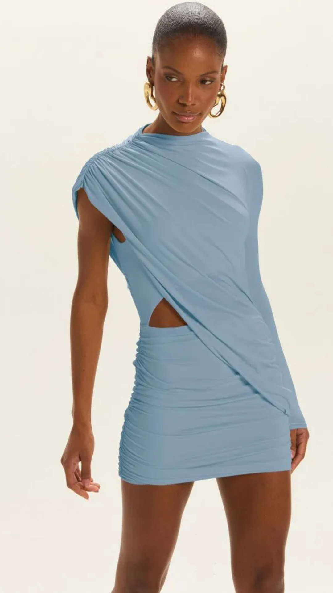 Vestido Emanuela Azul Moody