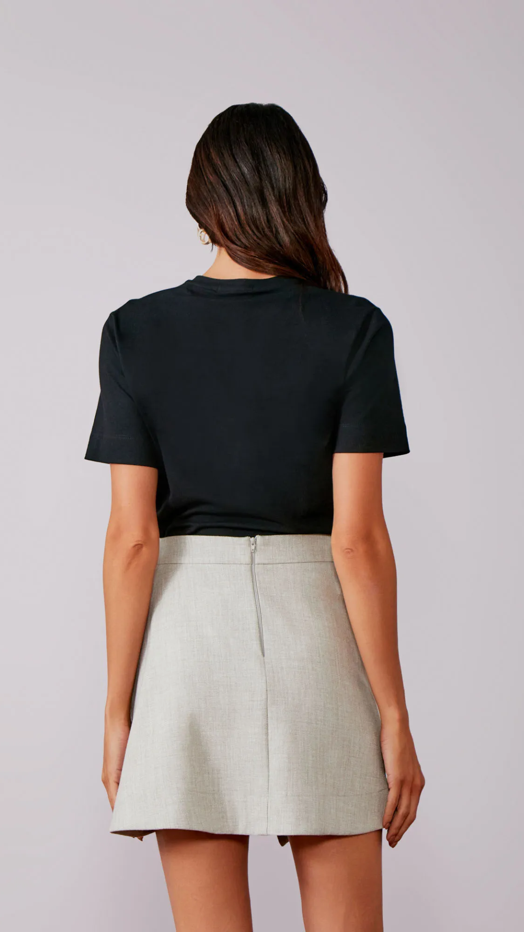 Saia Max Twill Godê Fivelas Grey