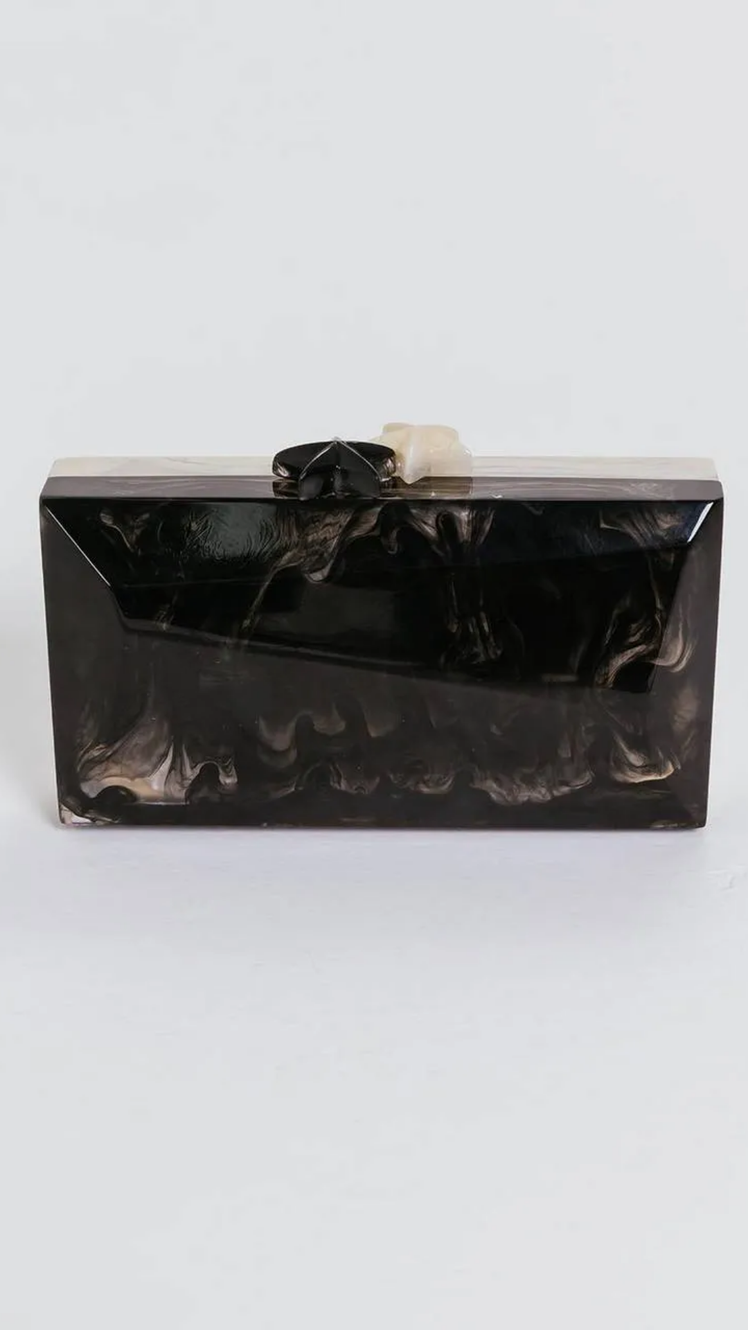 Clutch Action Marfim/Preto