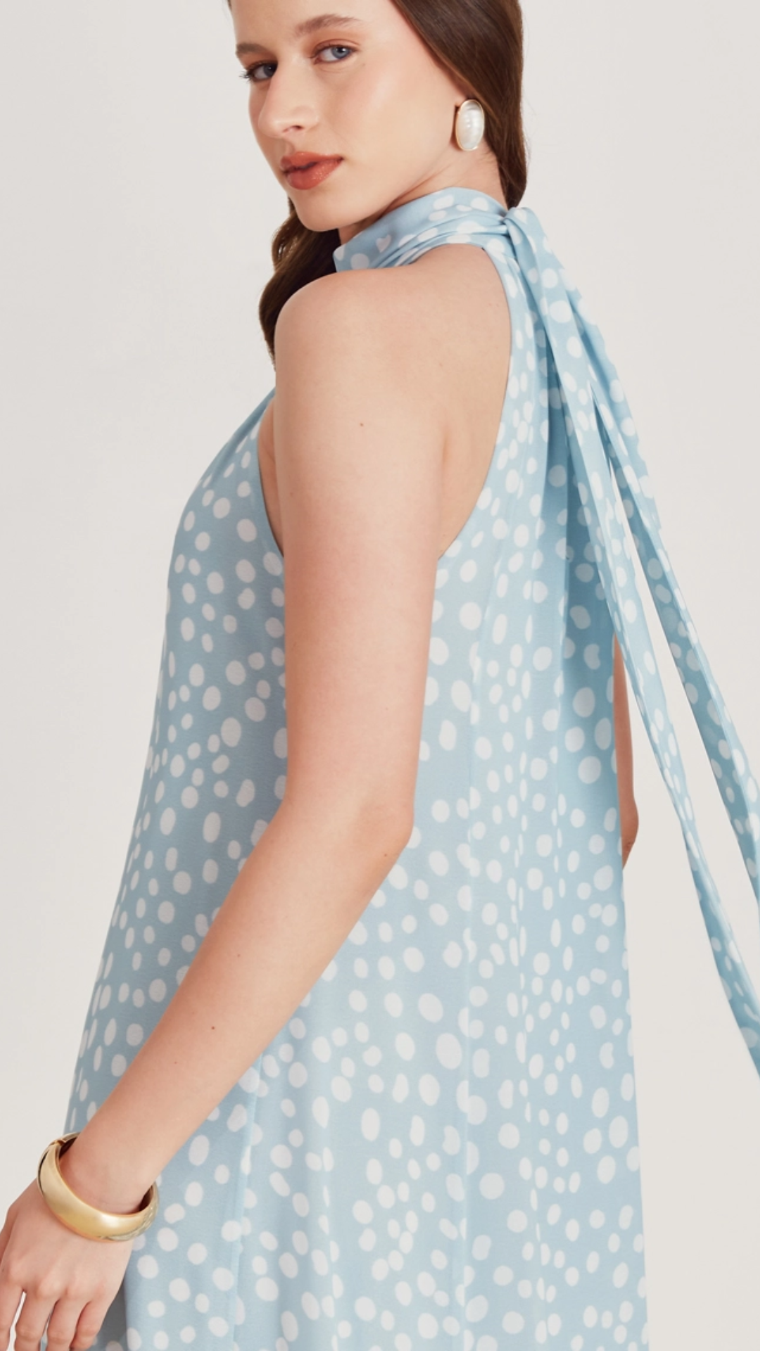 Vestido Longo Analice Azul