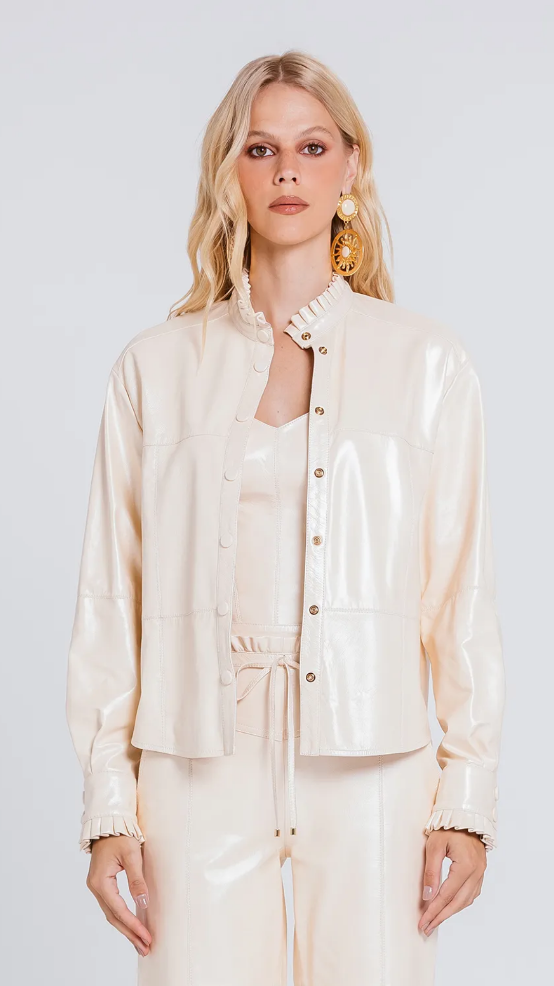 Camisa Camile Areia