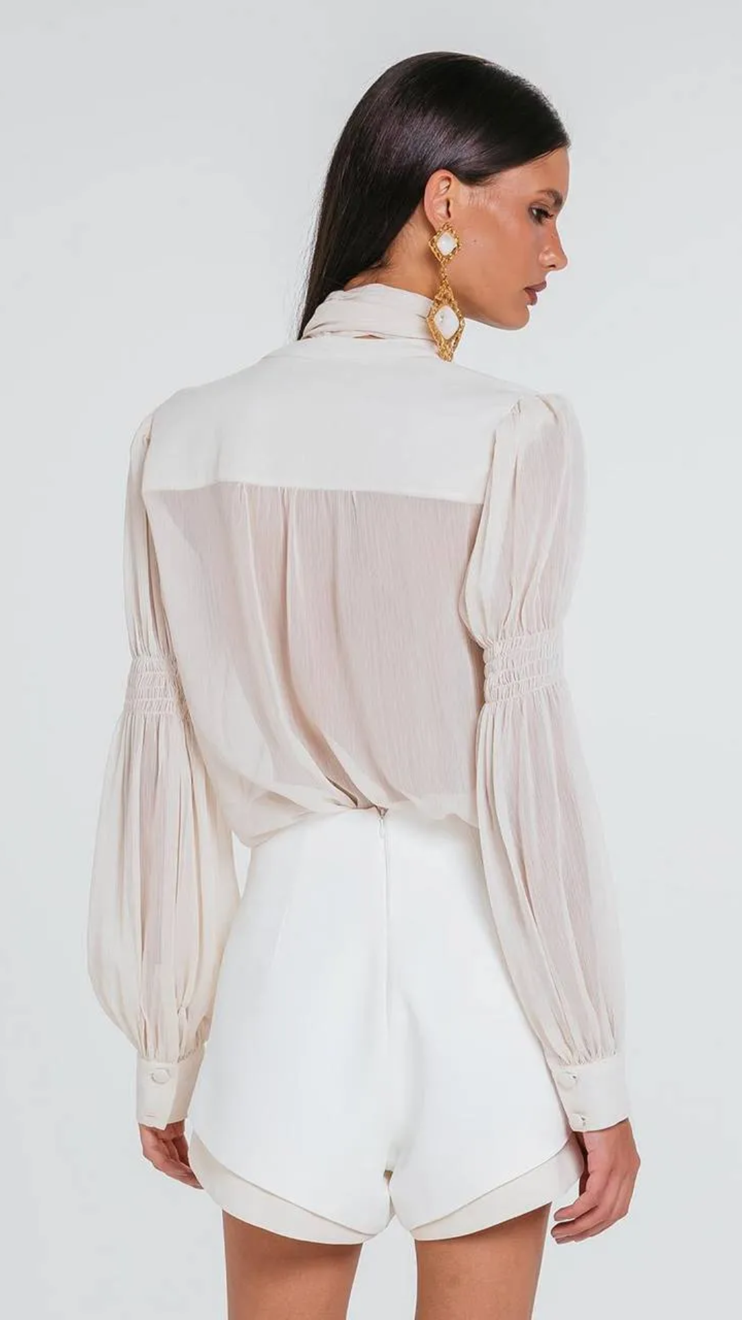 Short Amara Off/Marfim