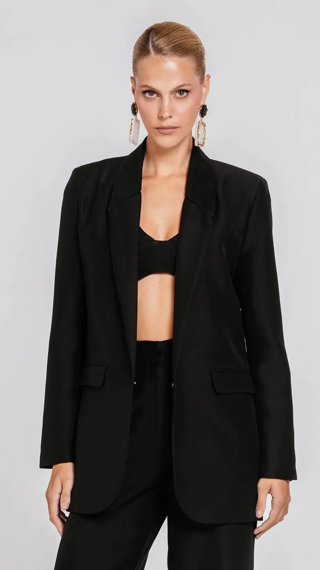 Blazer Glenda Preto