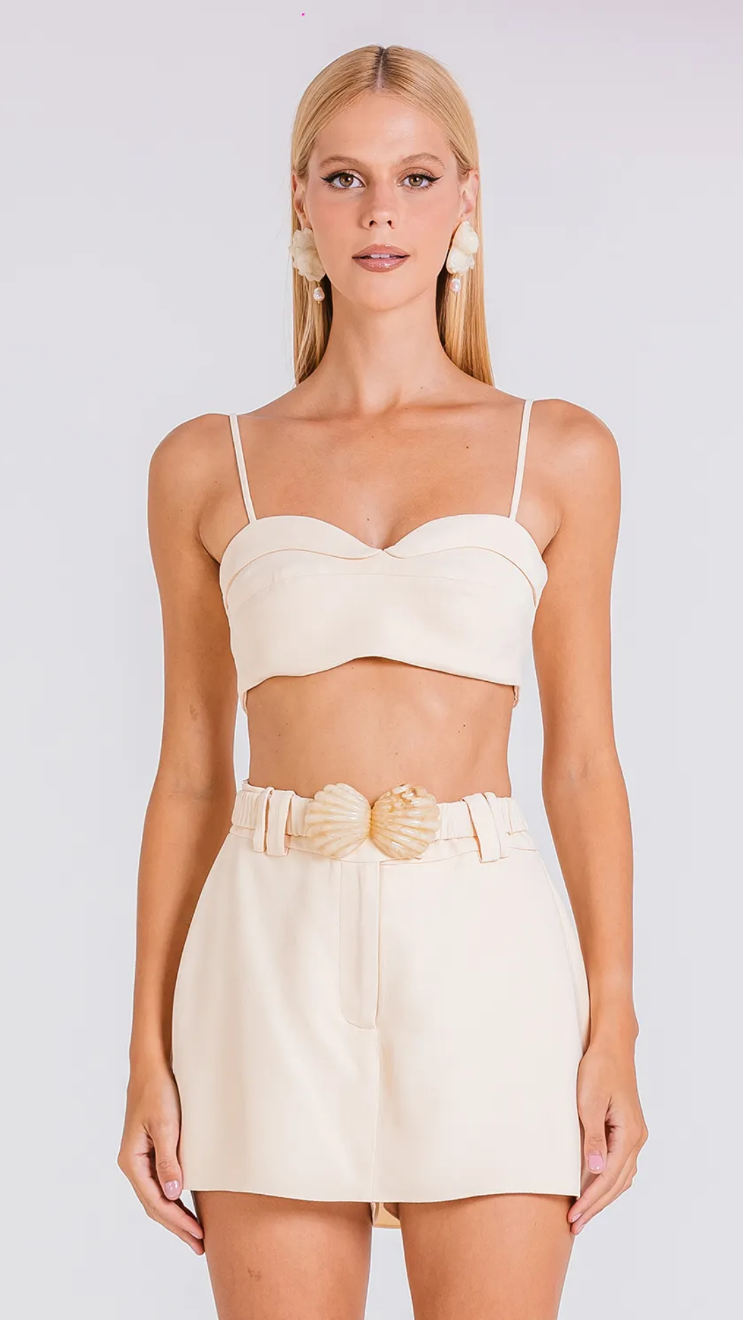 Short Saia Solange Banoffee